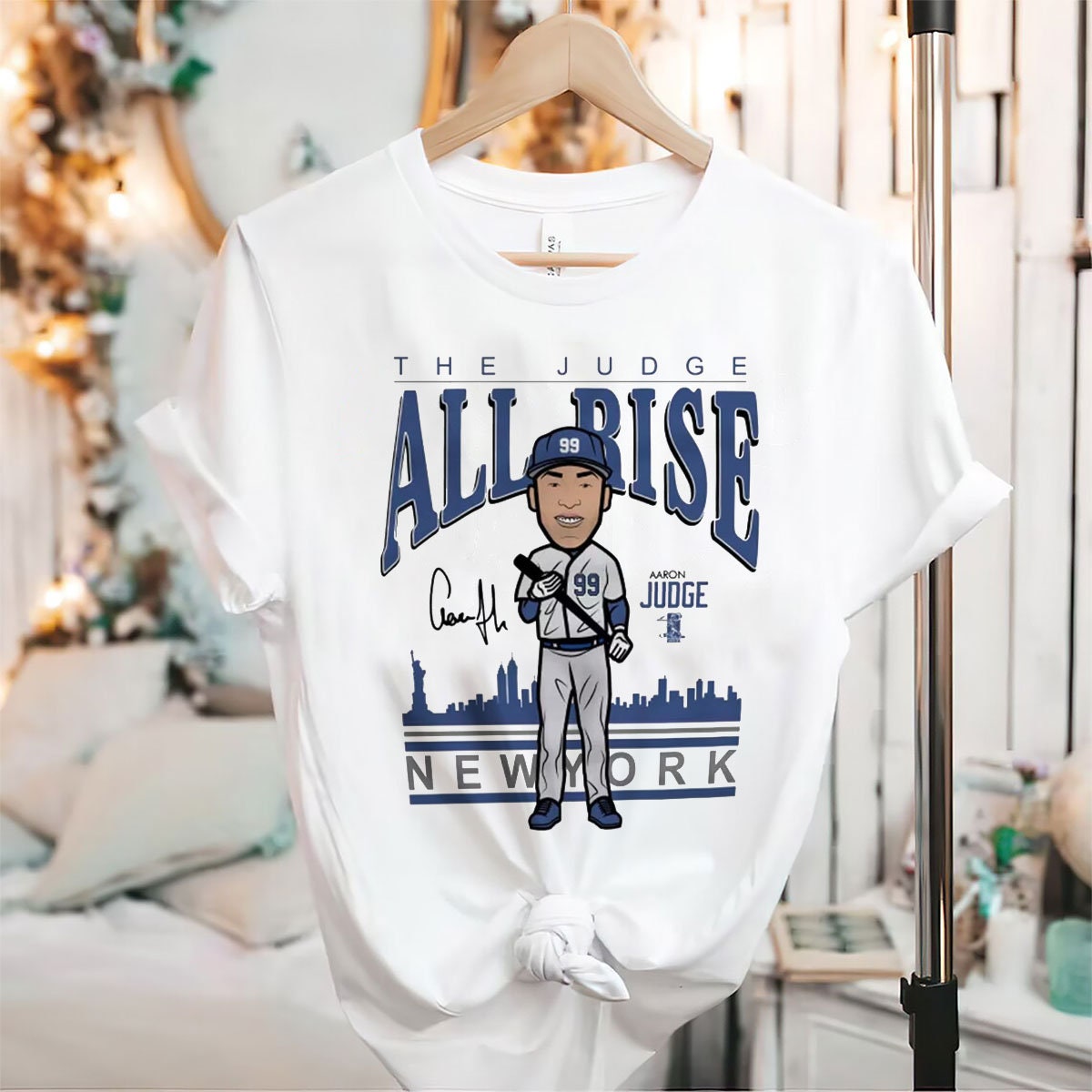 Aaron Judge Home Runs All Rise 62 T-Shirt