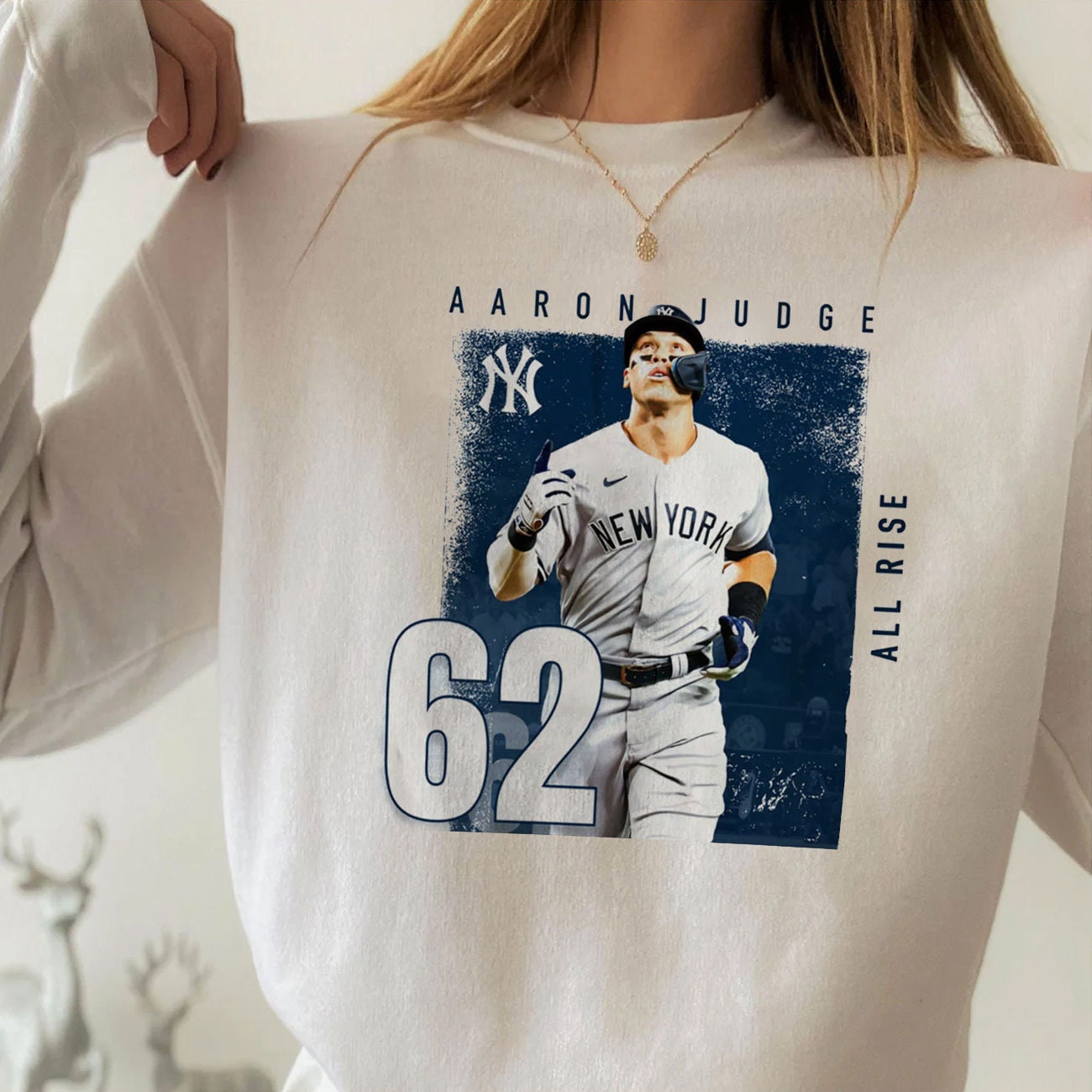 Aaron Judge 62 Home Runs the house that signature shirt, hoodie