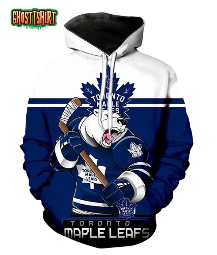 Toronto Maple Leafs Hoodie 3D Ultra-cool Long Sleeve gift for fans
