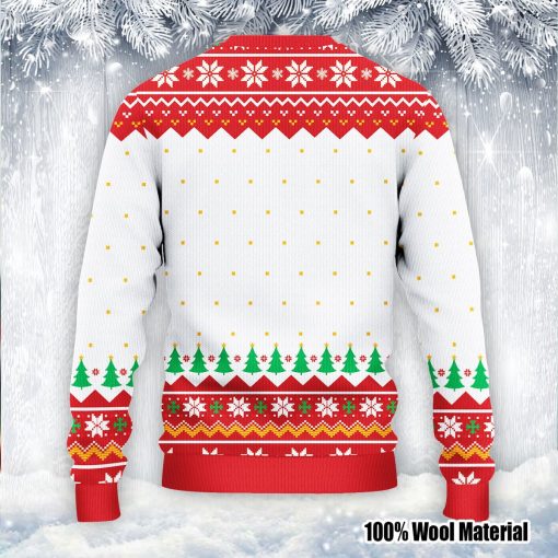 Even Though I’m Not From Your Sack You’ve Still Got My Back Ugly Knitted Christmas Sweater