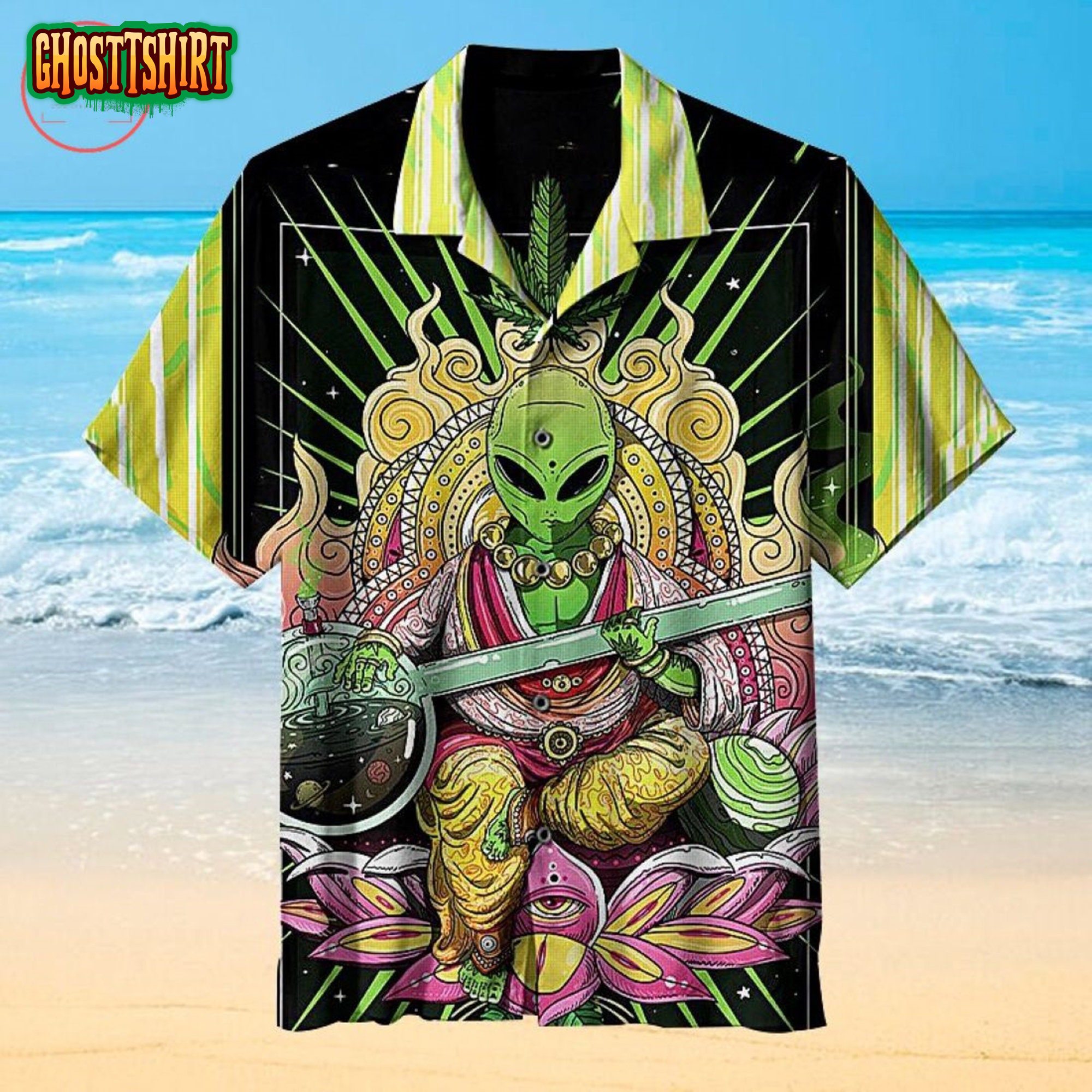 Amazing Alien Hawaiian Shirt