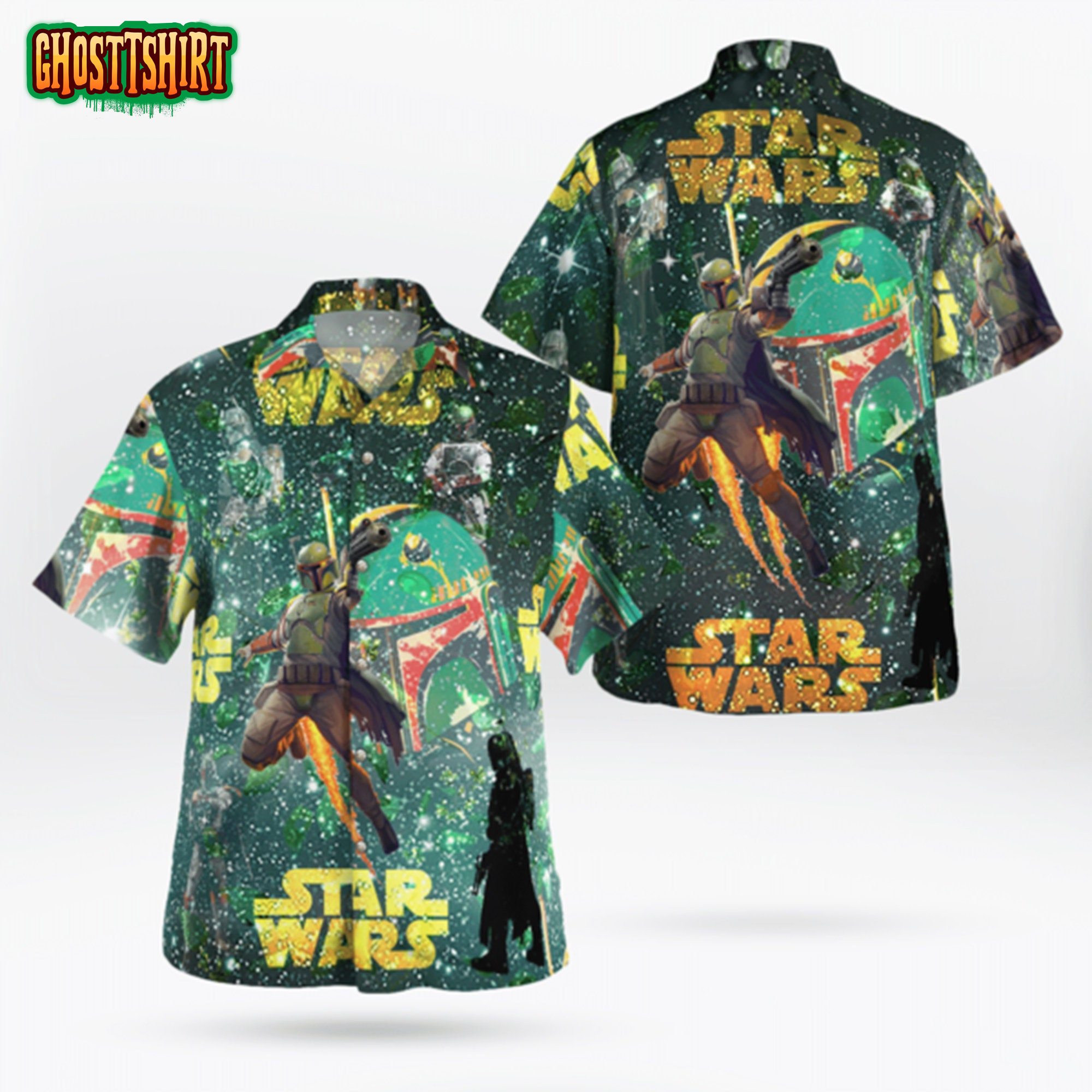 Boba Fett Star Wars Hawaiian Shirts