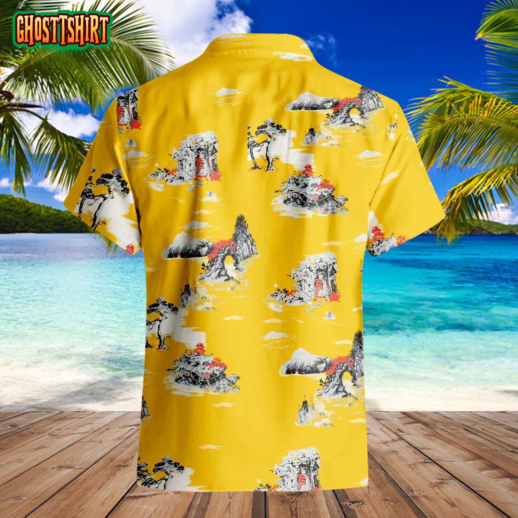 Brad Pitt Cliff Booth Once Upon A Time Hawaiian Shirt