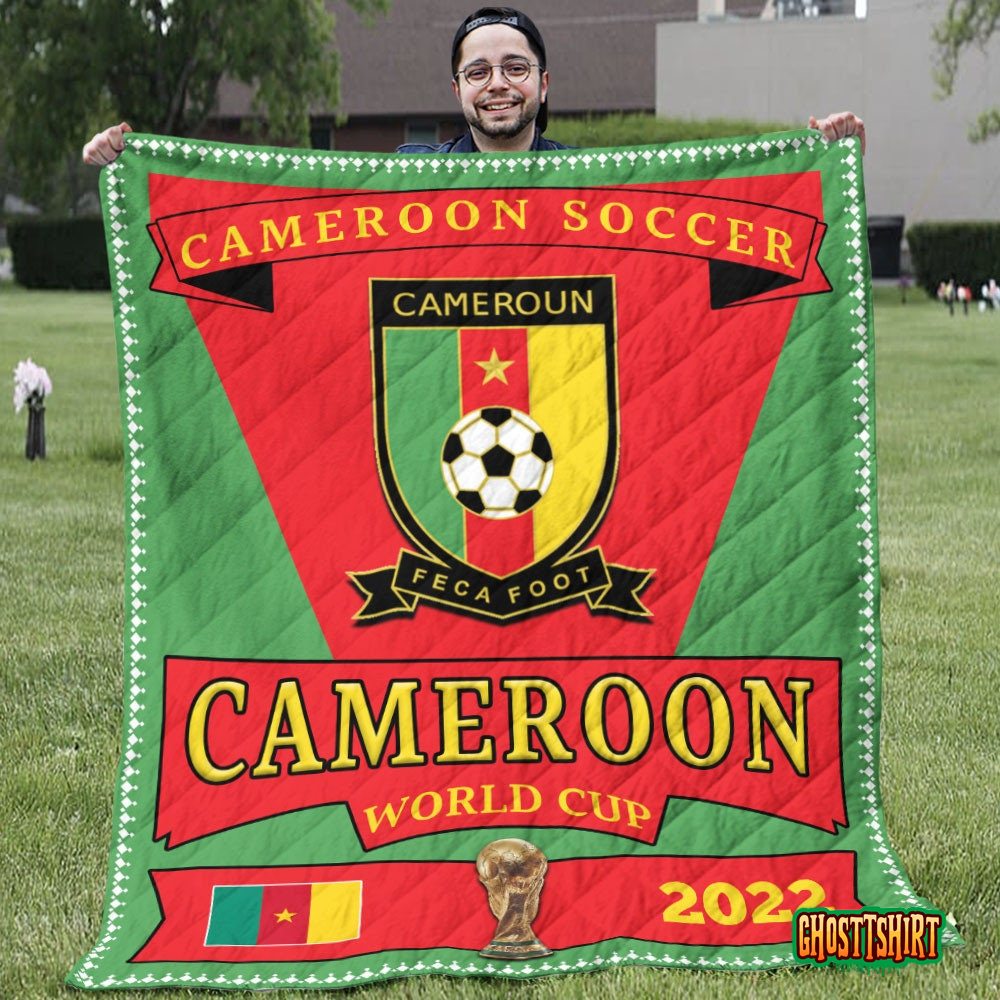Cameroon National Team World Cup 2022 Blanket