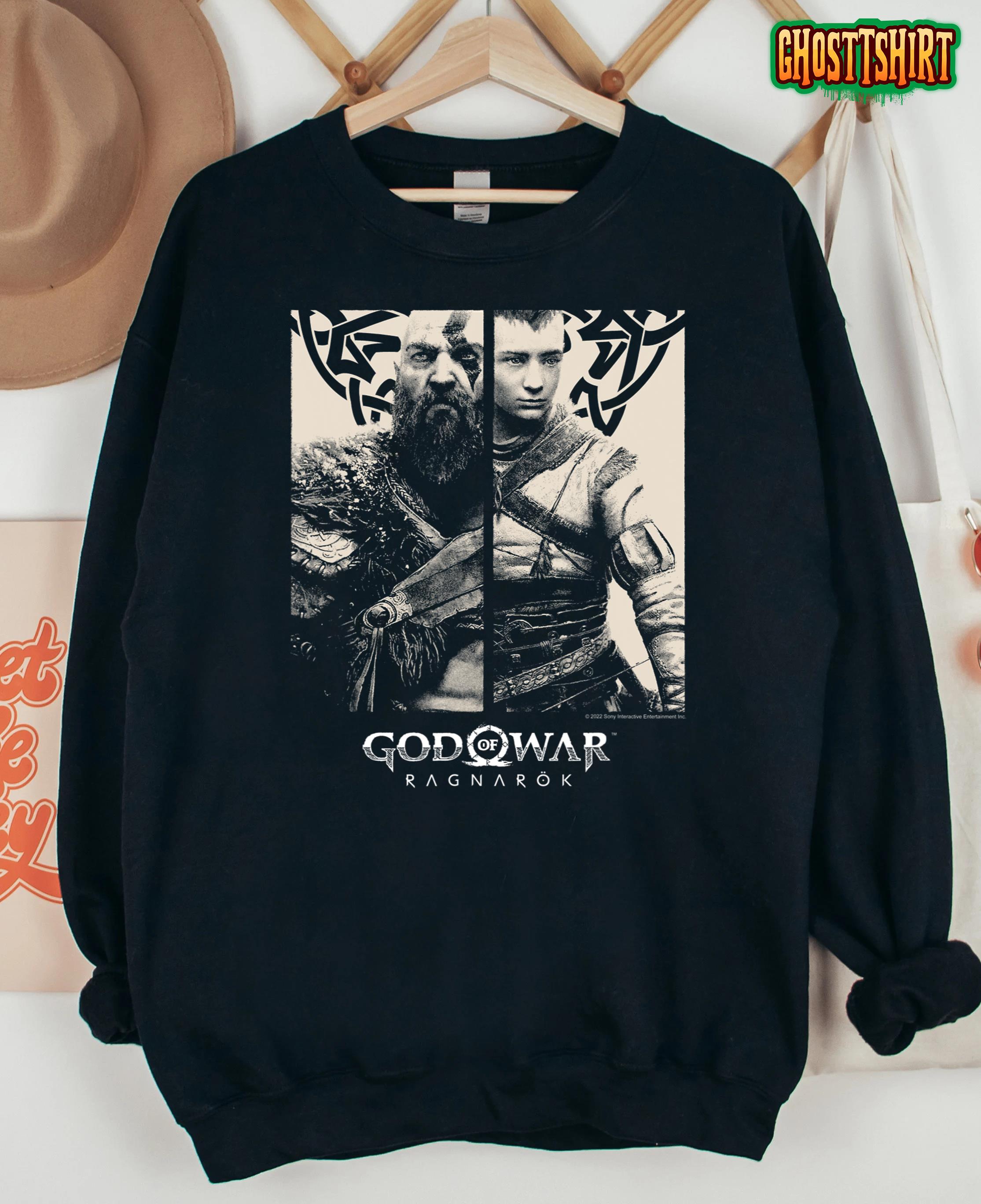 God of War Ragnarok High Contrast Characters Sweatshirt
