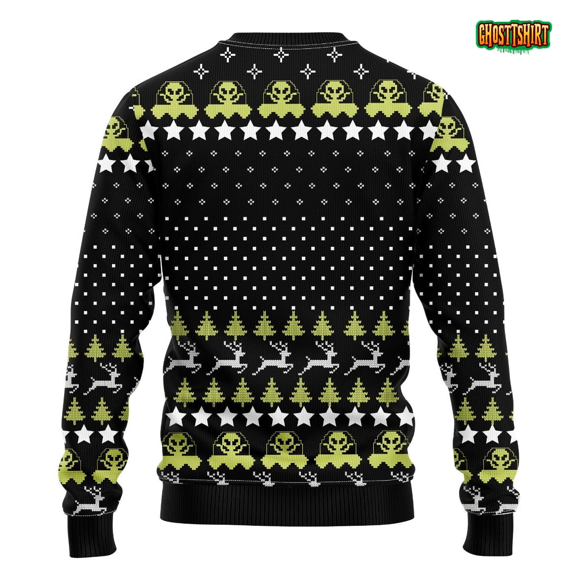 hunting themed ugly christmas sweater