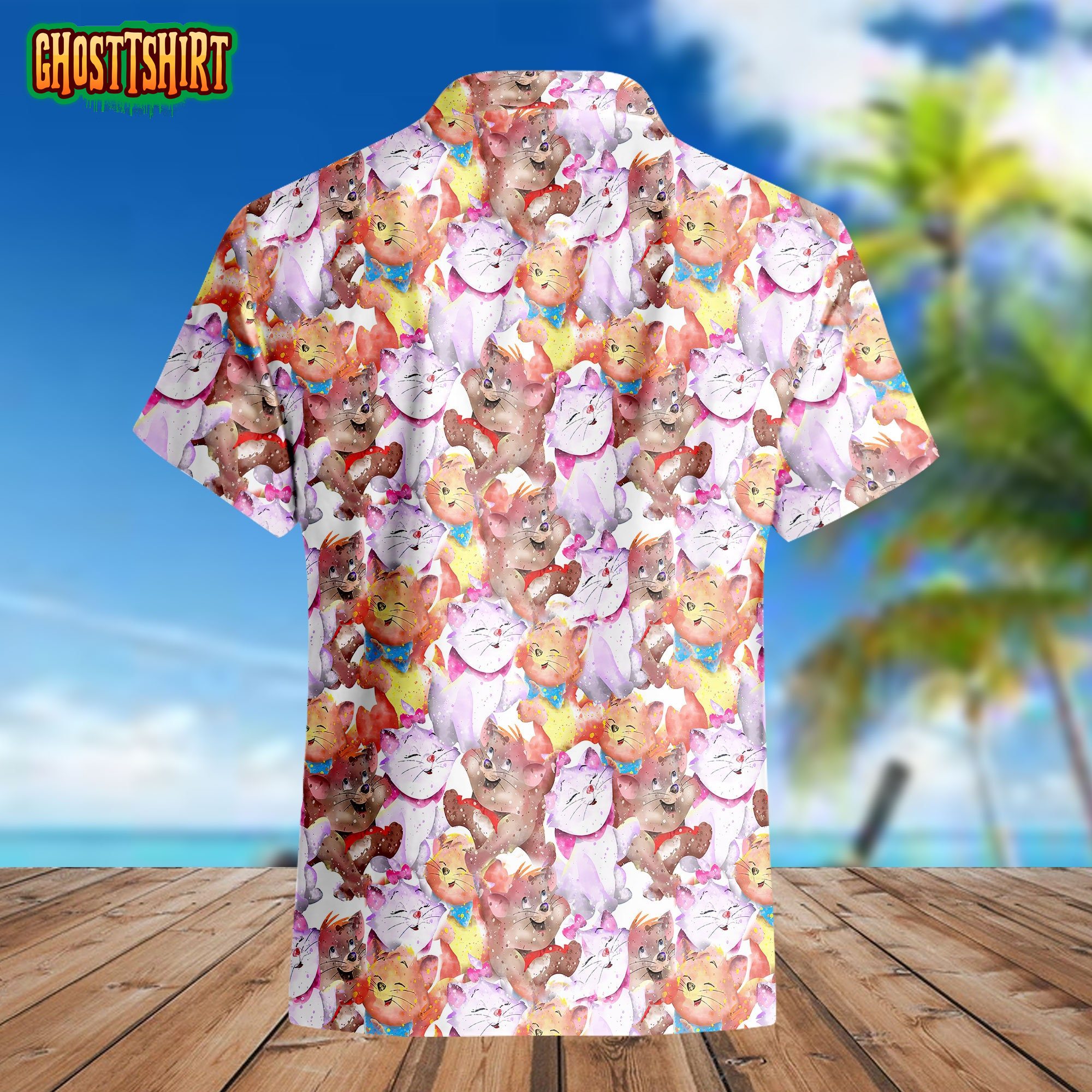 The Aristocats Disney Hawaiian Shirt