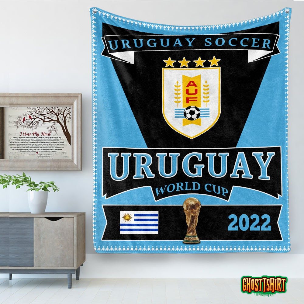 Uruguay National Team World Cup 2022 Blanket