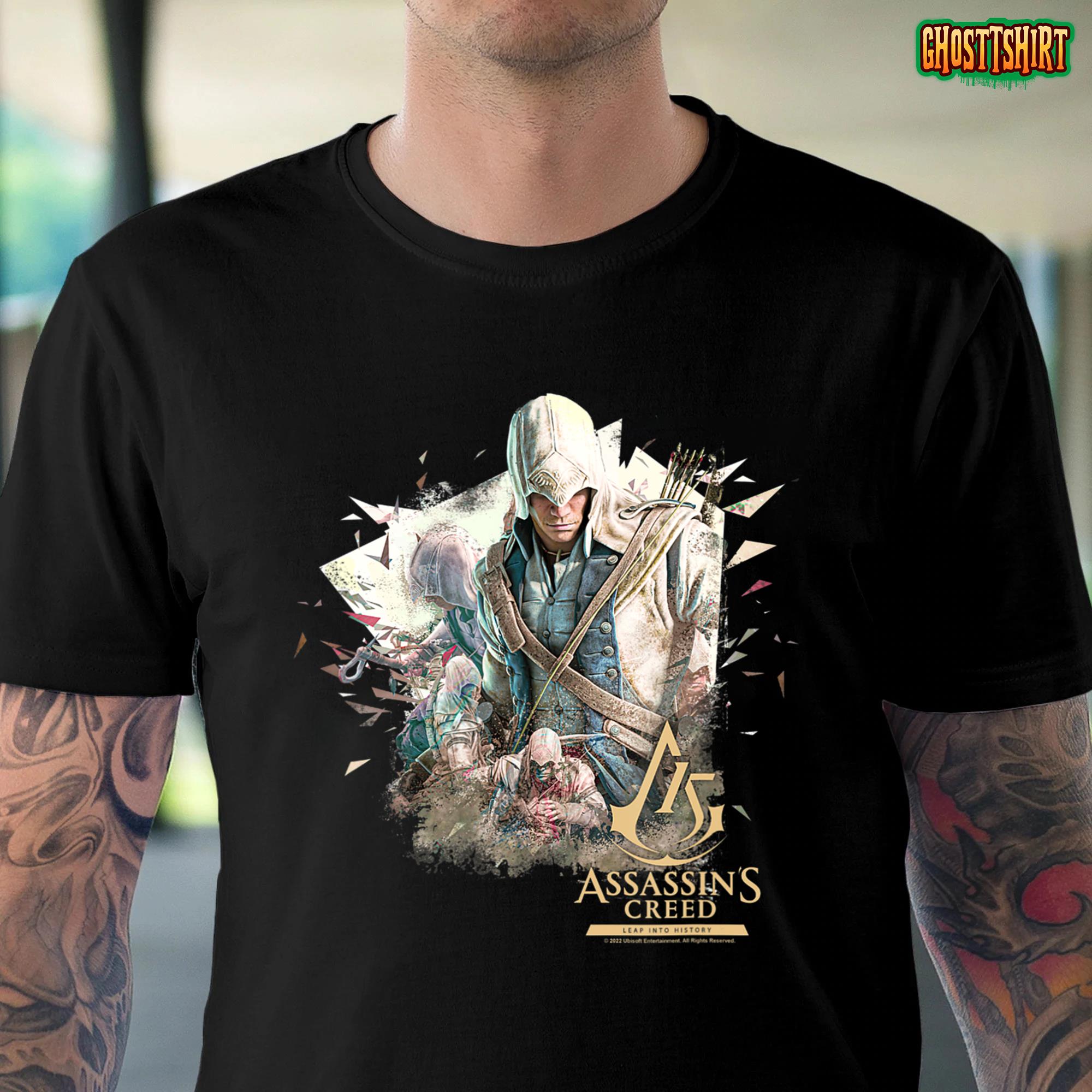 15th Anniversary Assassin’s Creed 3 Connor Collage T-Shirt