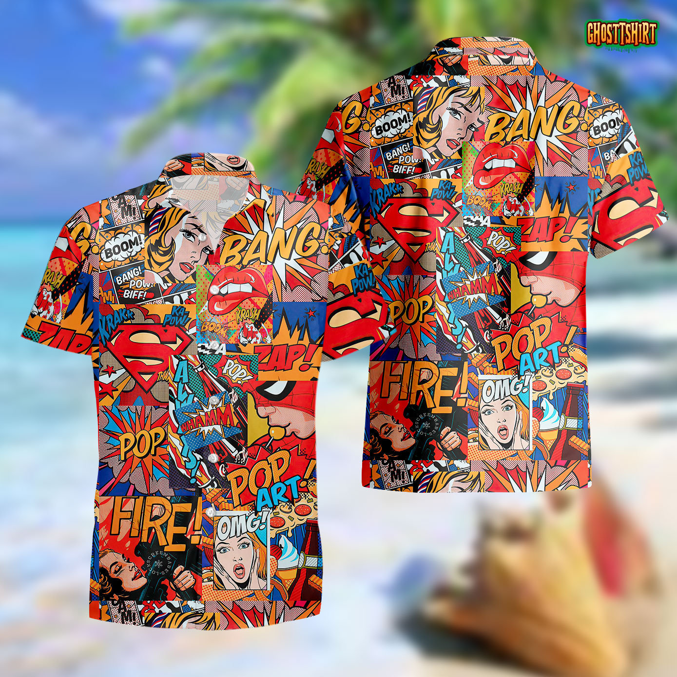 2023 Summer Superman Beach Shirt