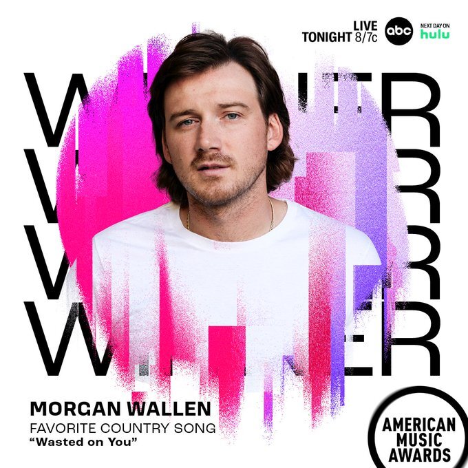 Morgan Wallen Crowned Favorite Male Country Artist Wins Favorite Country Song At 2022 AMAs