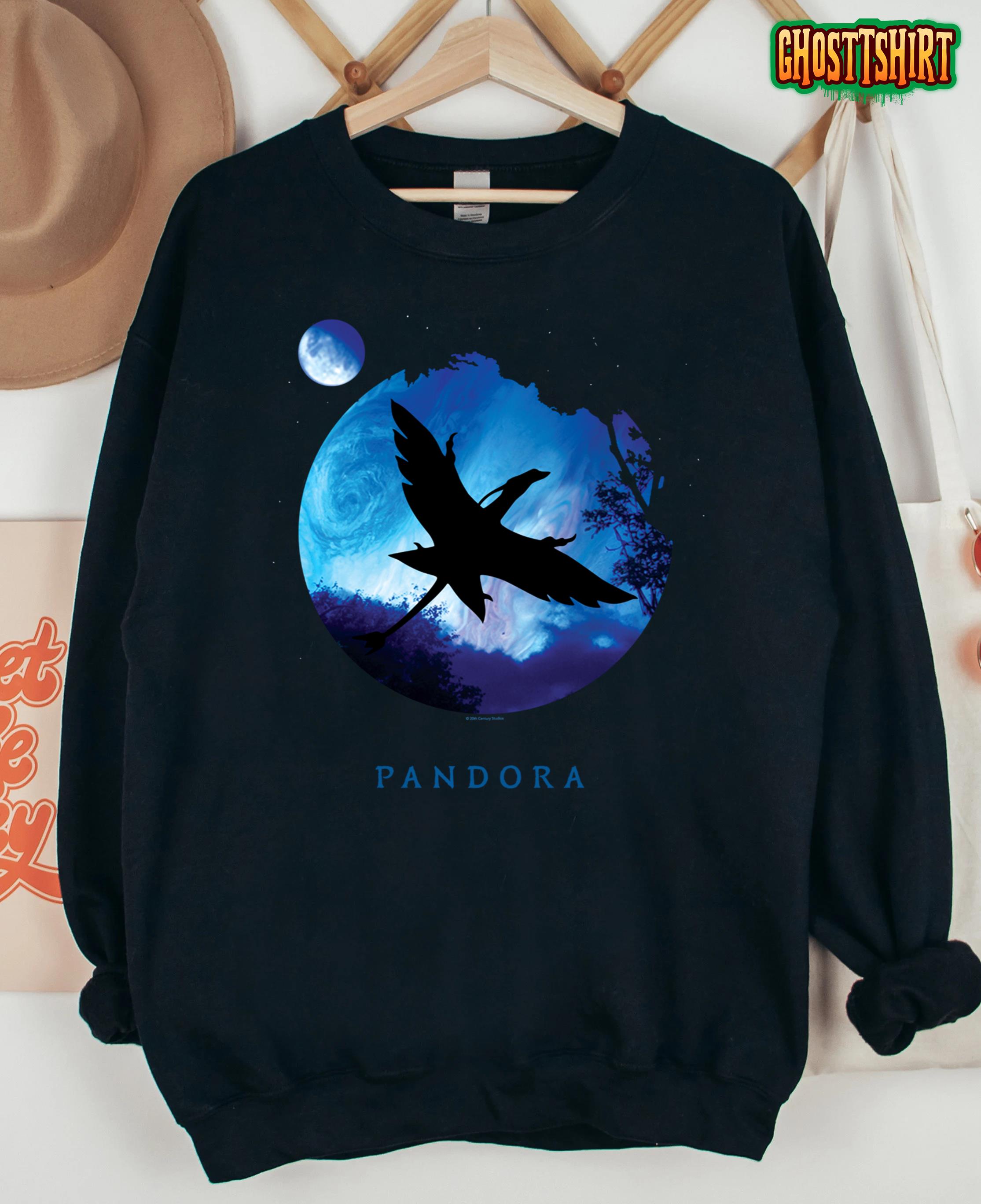 Avatar Pandora Creature Mountain Banshee in Night Sky Sweatshirt