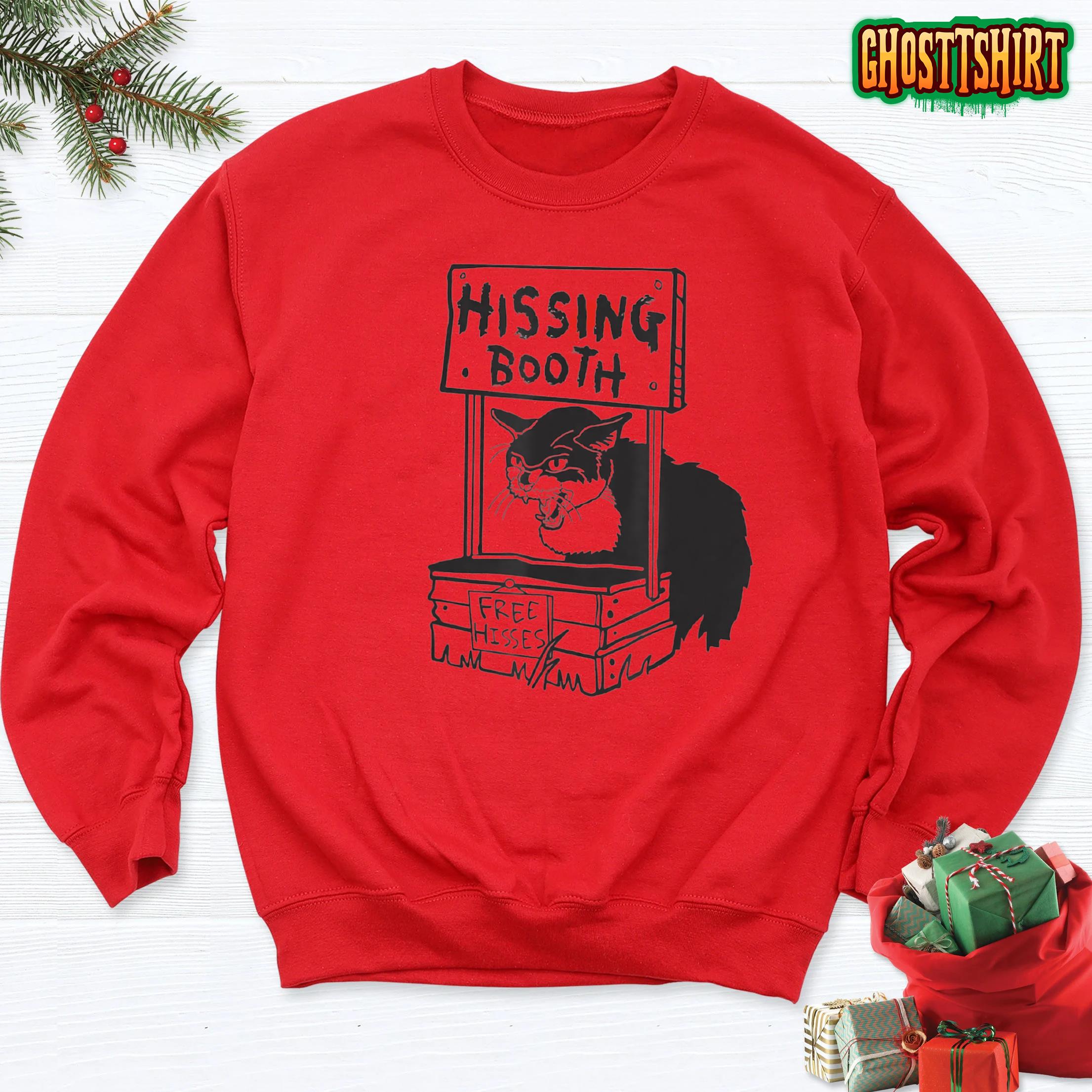 Cat Hissing Booth Free Hisses T-Shirt