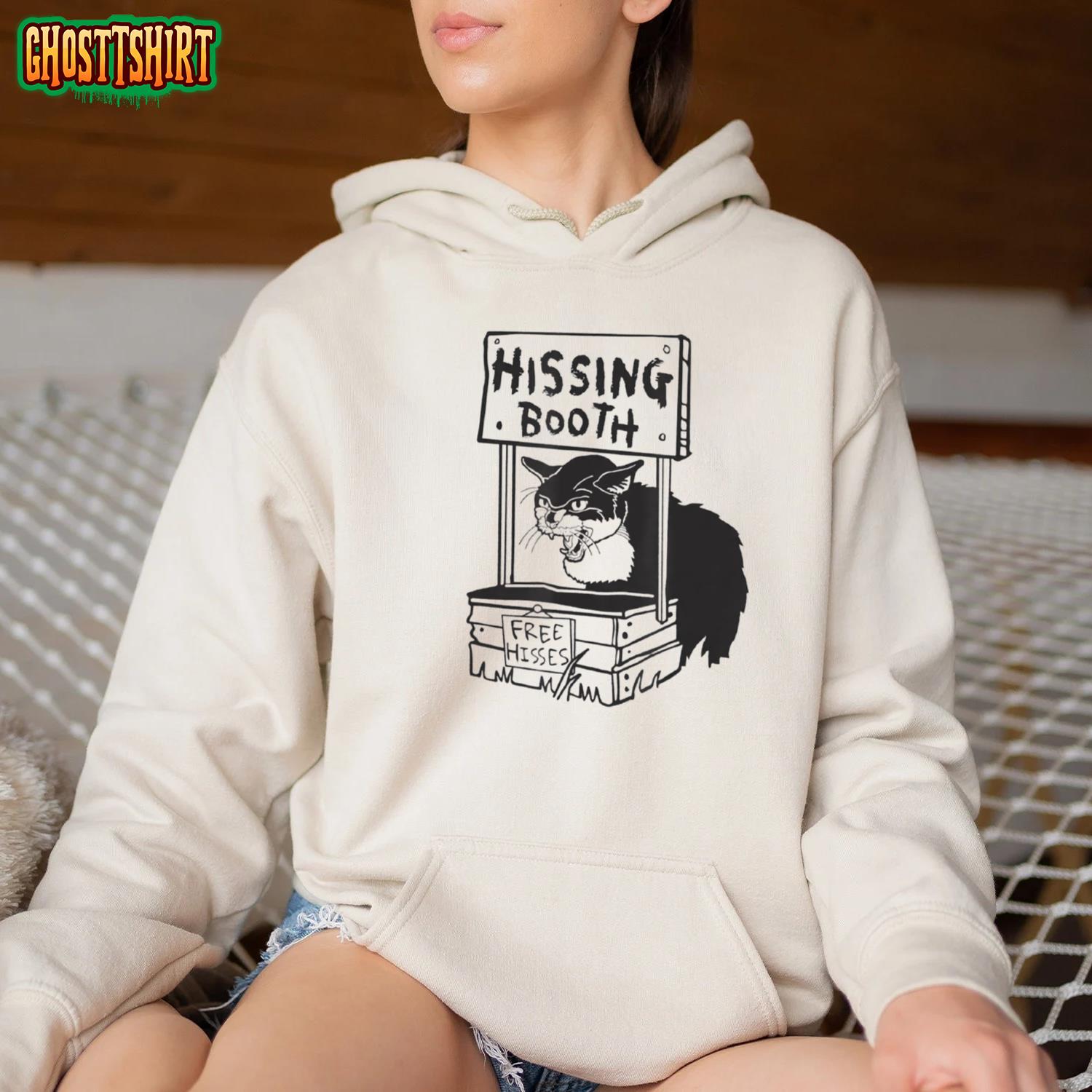 Cat Hissing Booth Free Hisses T-Shirt