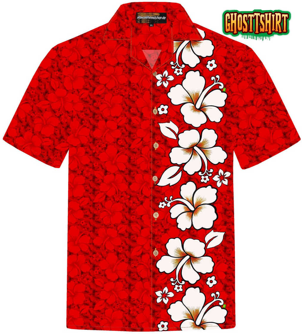 Classic Red Hawaiian Shirt