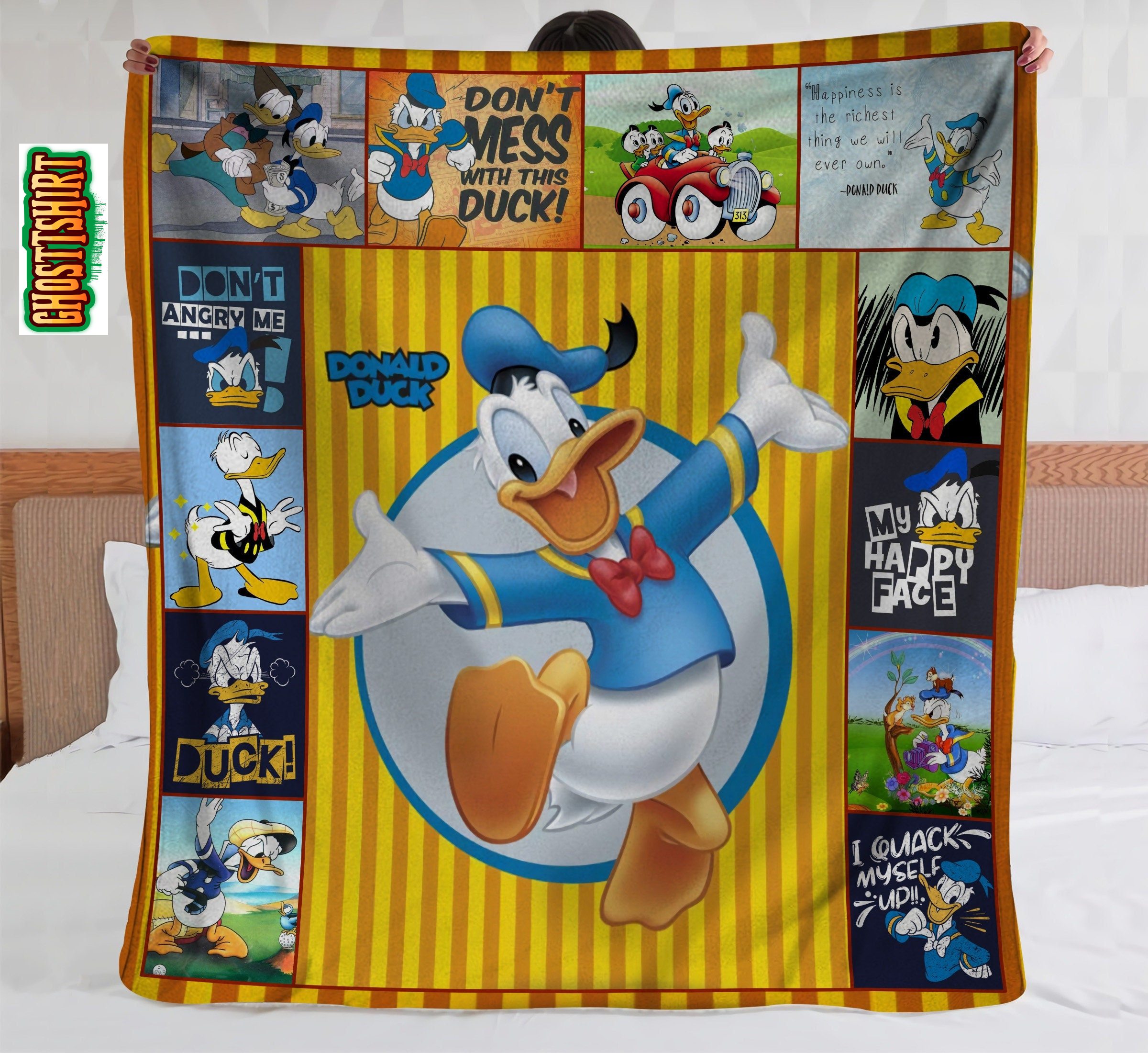 Donald Duck Fleece Blanket
