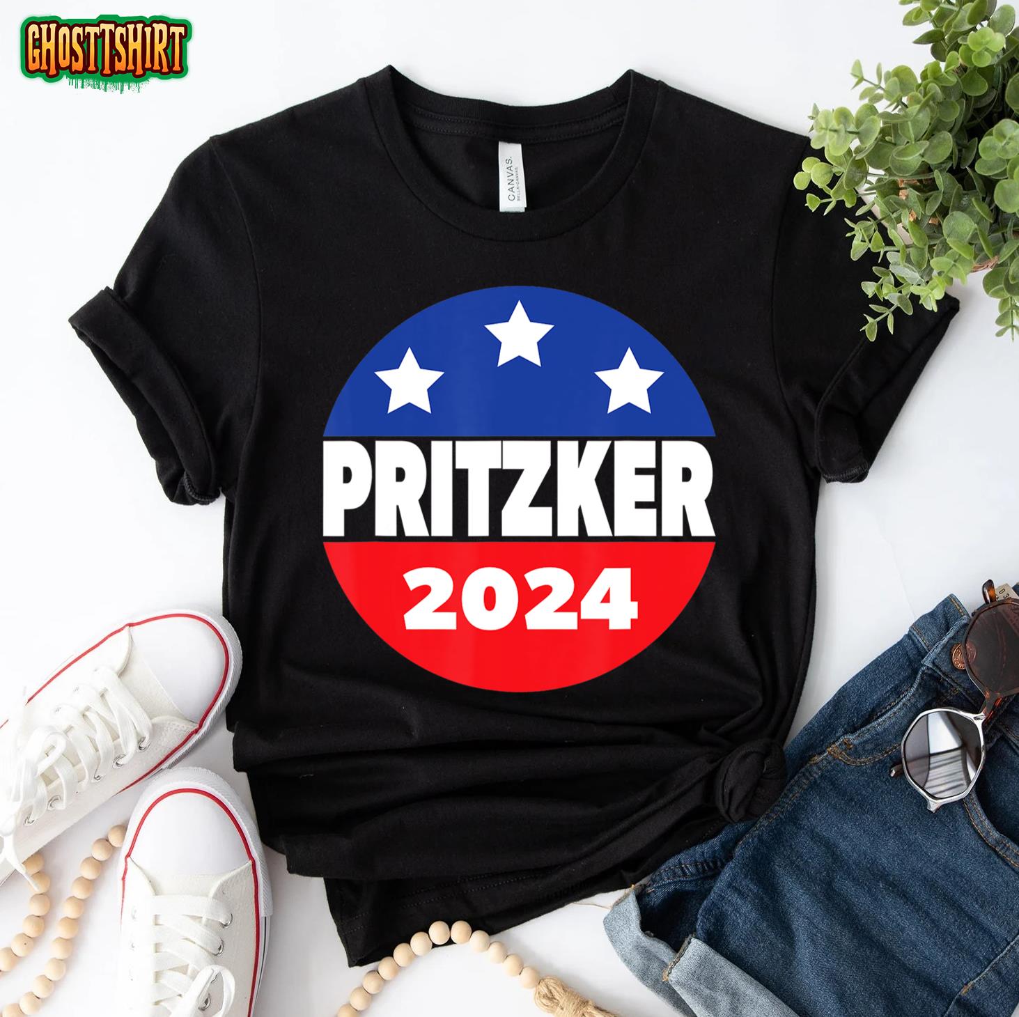Elect JB Pritzker for President in 2024 Pritzker for TShirt