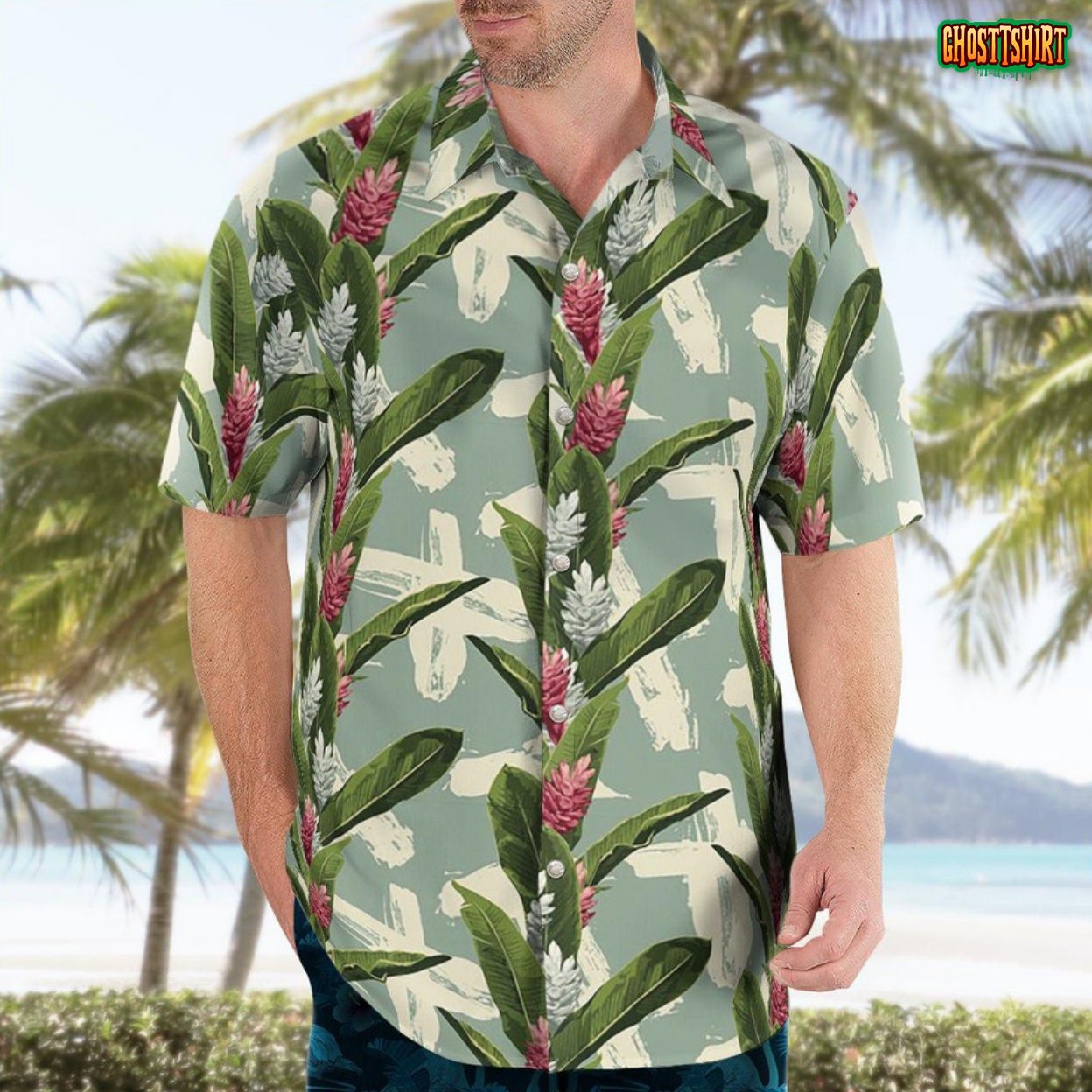 Ginger Hawaiian Shirt   Ginger Hawaiian Shirt21437 