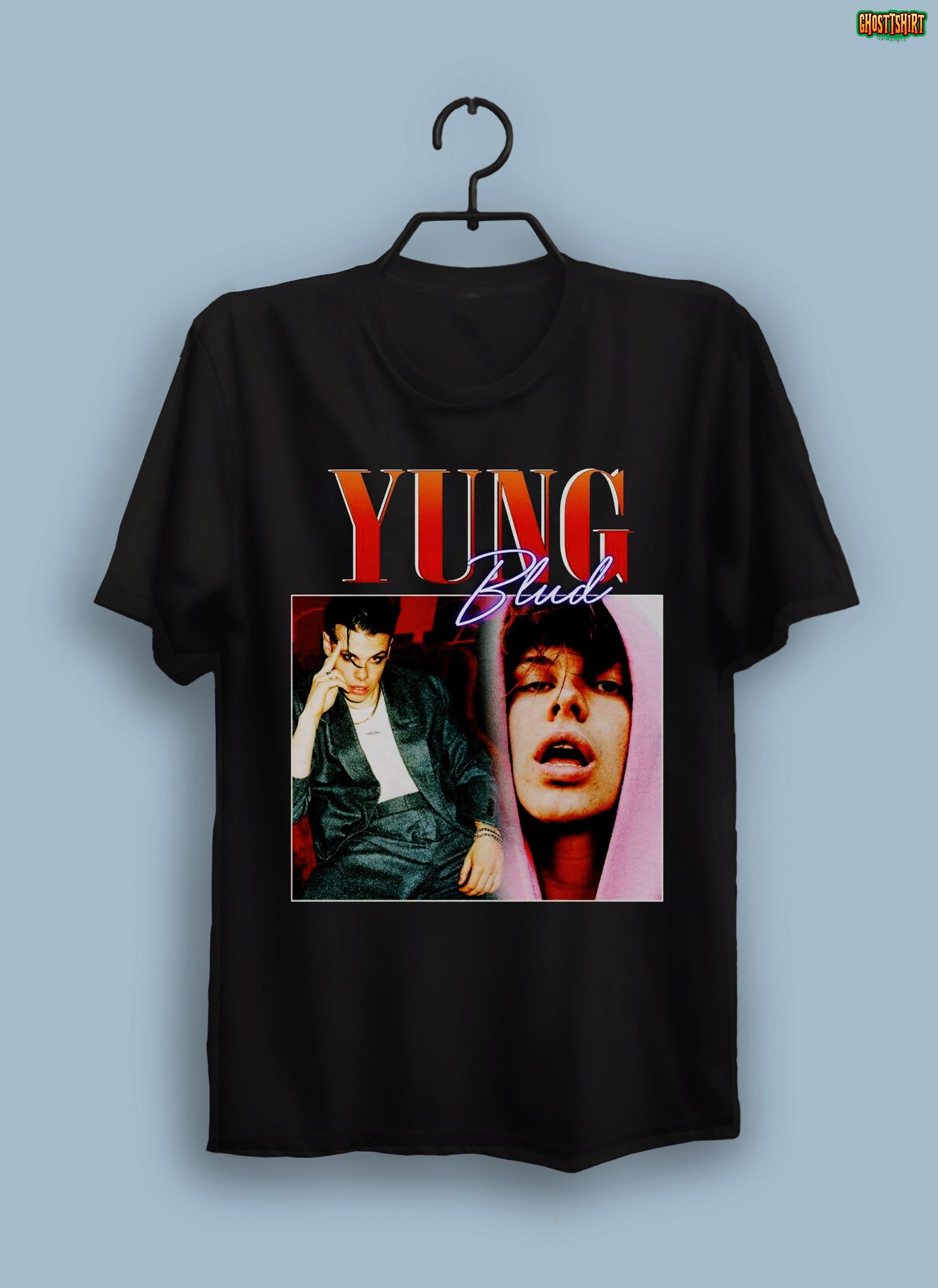 Graphic Vintage Yungblud Hip Hop Black Unisex T-Shirt