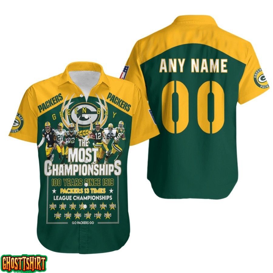 Get Green Bay The Most Chamion 100 year since 1919 Packers 13 time