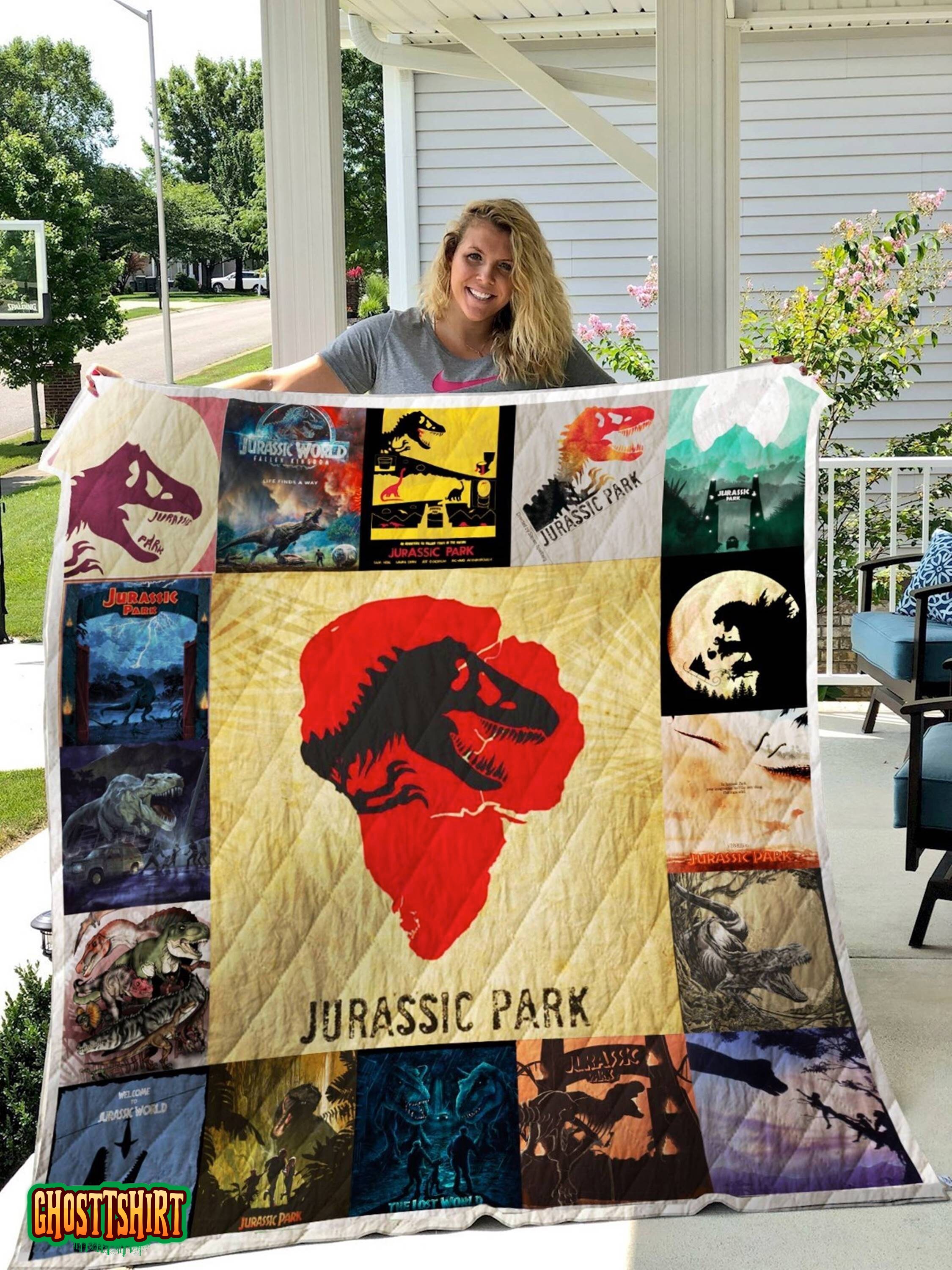 Jurassic Park Fleece Blanket