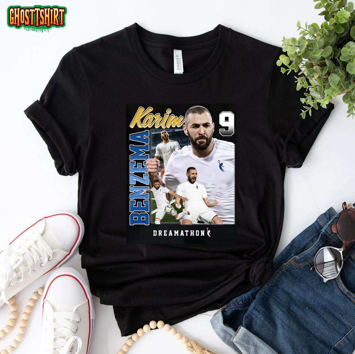 Karim Benzema shirt Vinicius with a Benzema Graphic T-Shirt