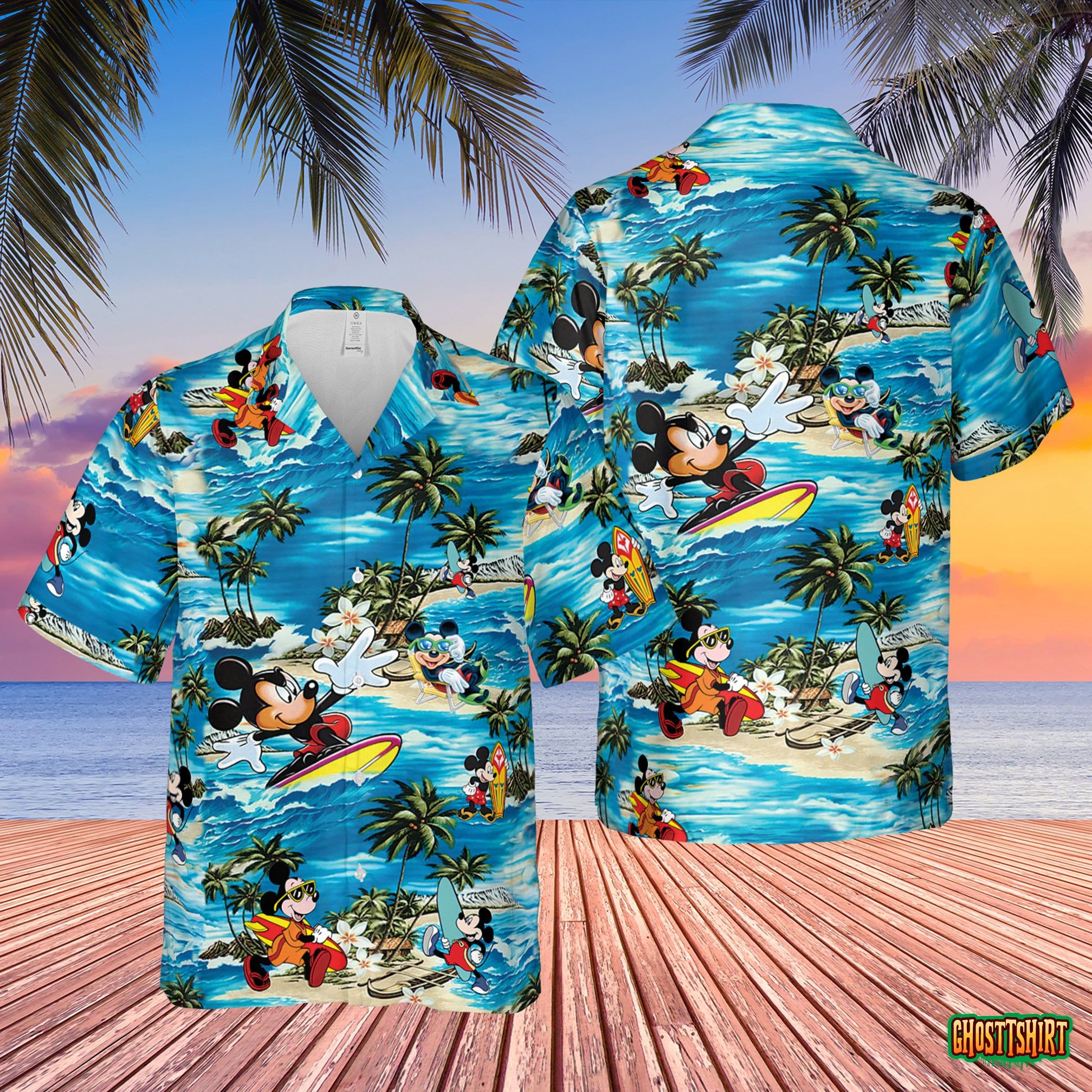 Mickey Mouse Hawaiian Shirt