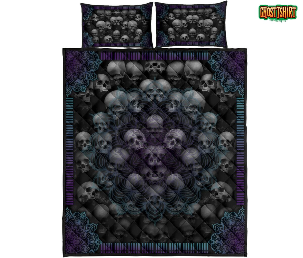 Skull Mandala Bedding Set