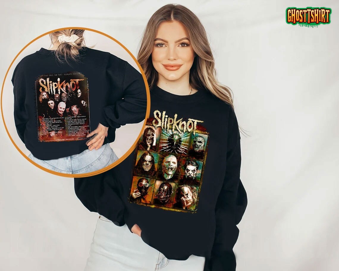 Slipknot Rock World Tour 2023 Shirt