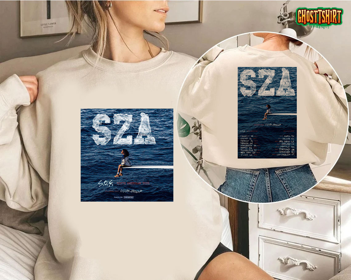 SZA sos North American Tour 2023 Shirt
