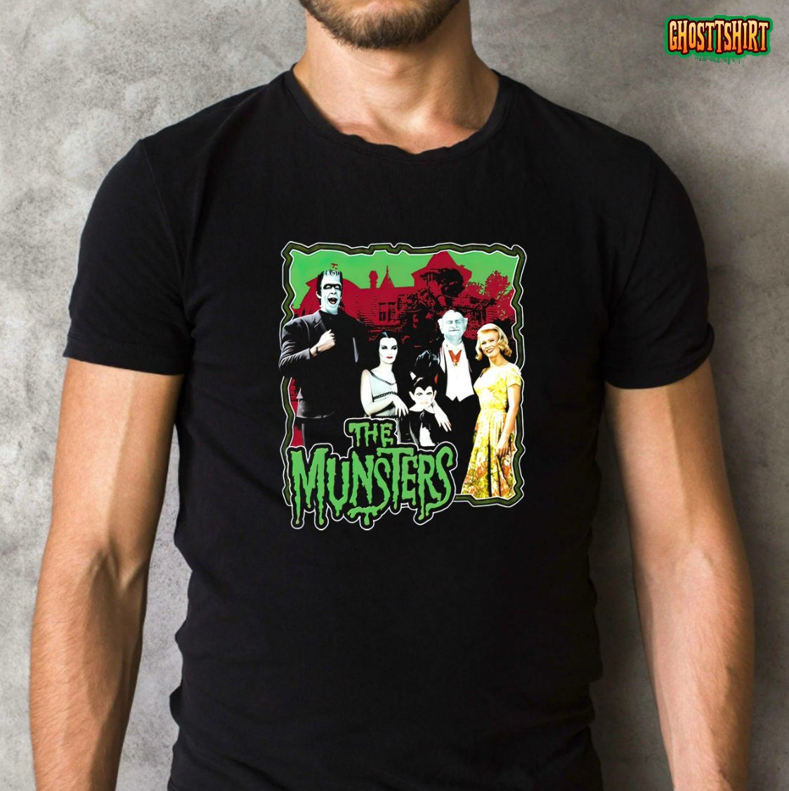 The Munsters Family Classic Horror T-Shirt