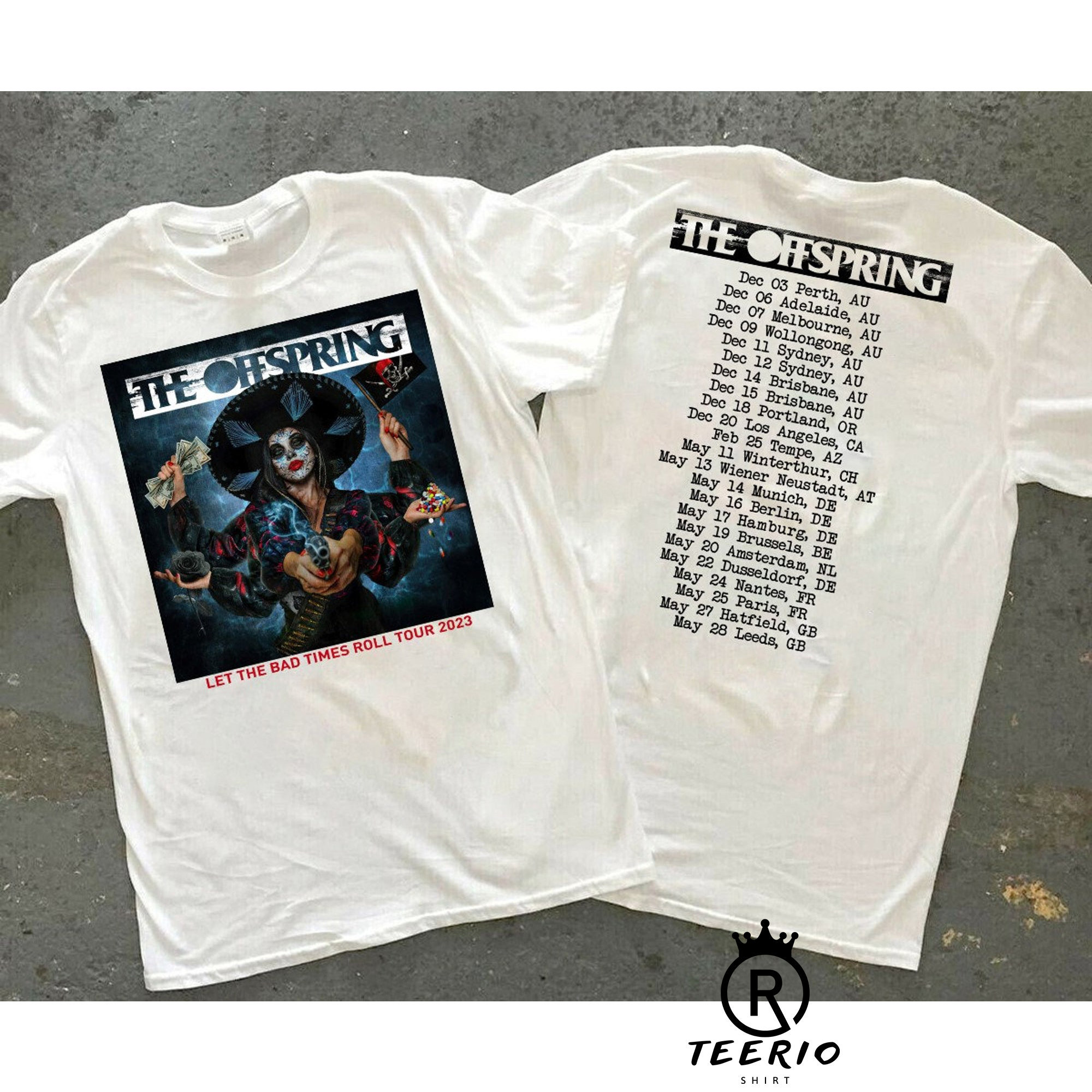 the offspring tour shirt