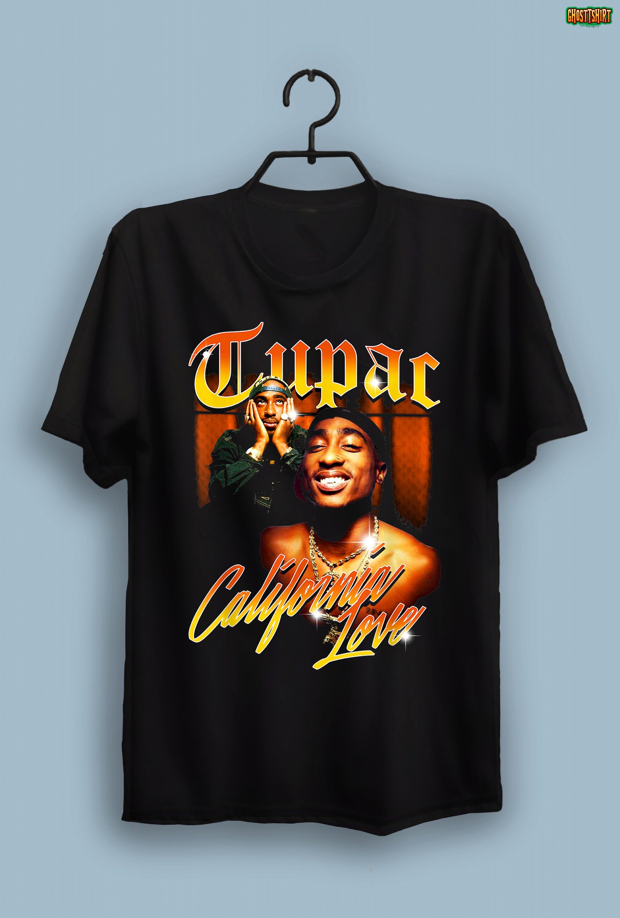 Tupac Love Vintage California Unisex T-Shirt