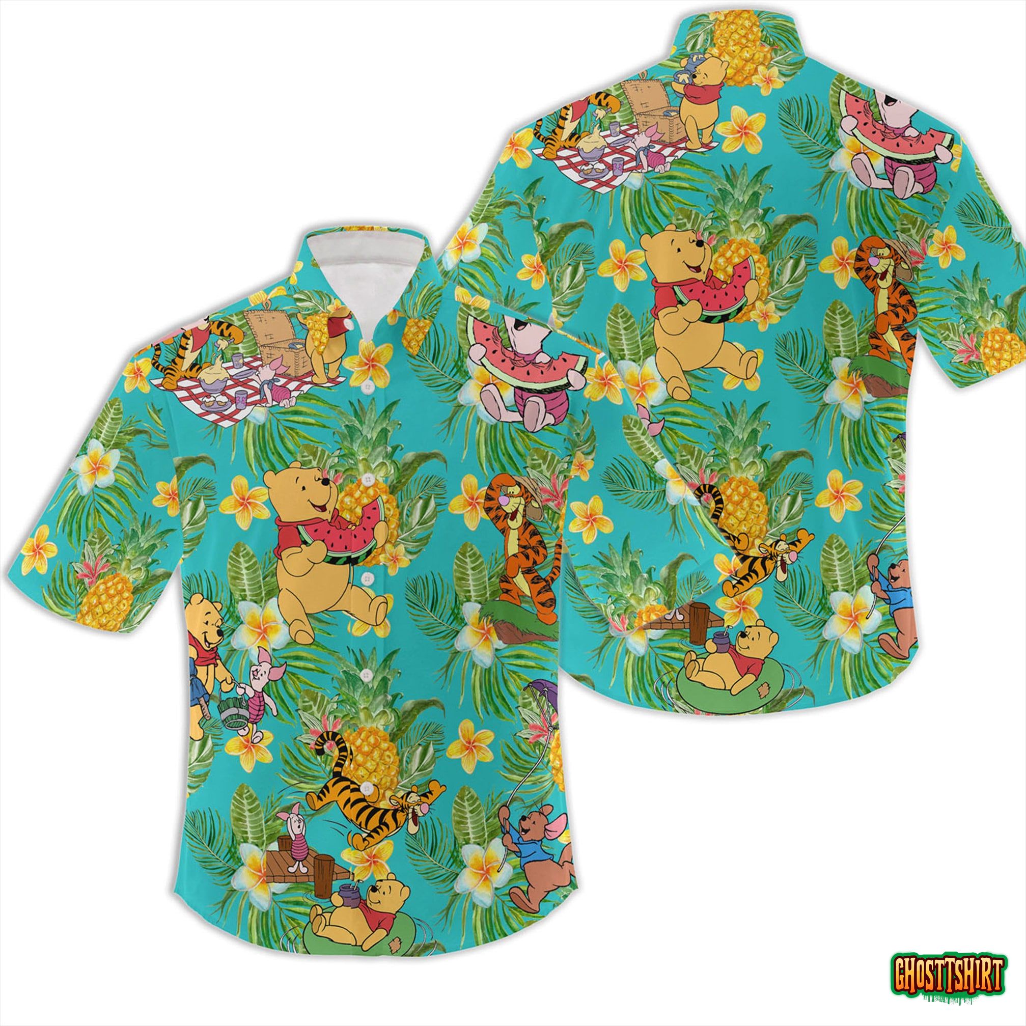 Winnie The Pooh Hawaiian Shirt