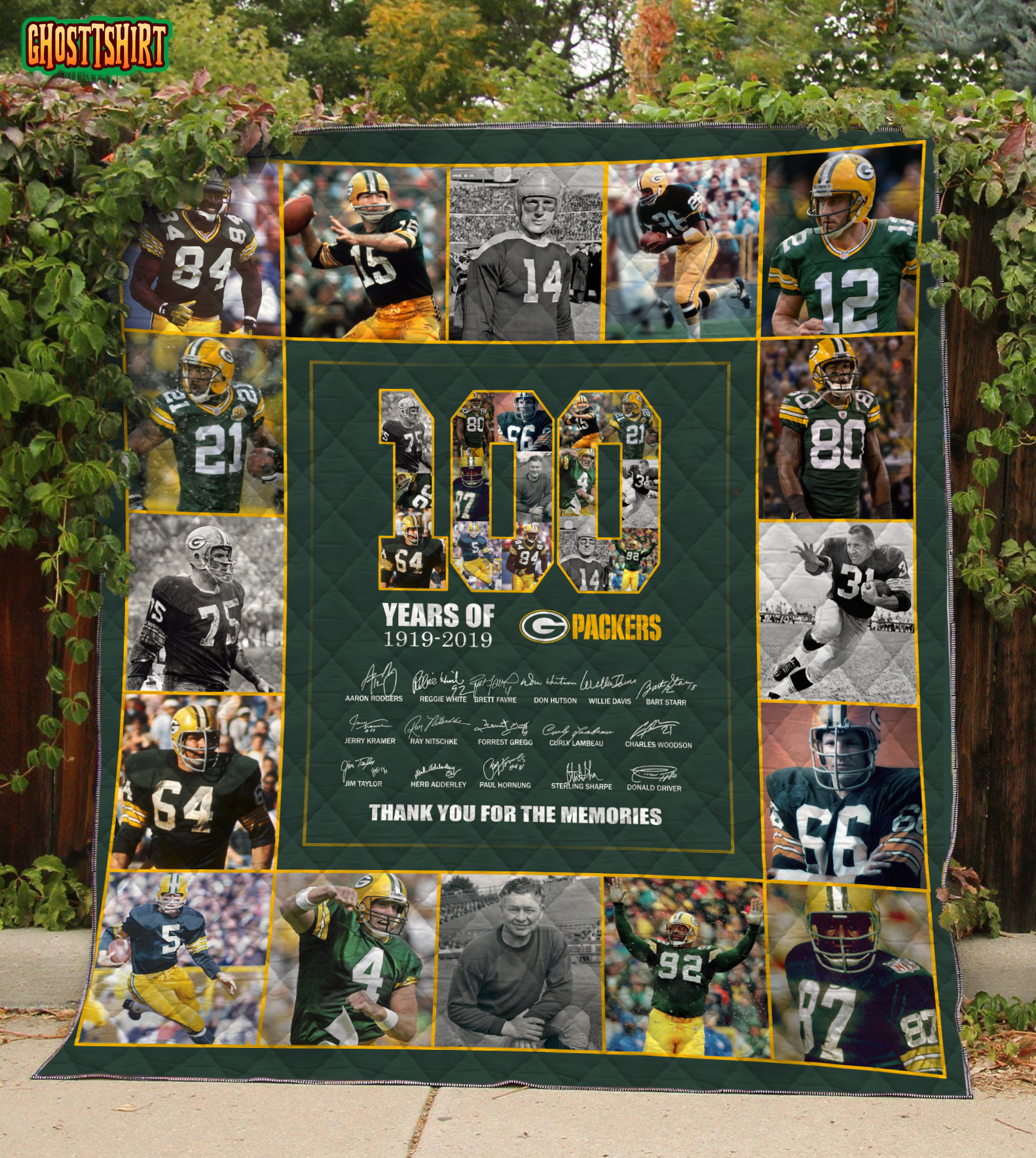 100 Years Of 1919-2019 Packers Blanket