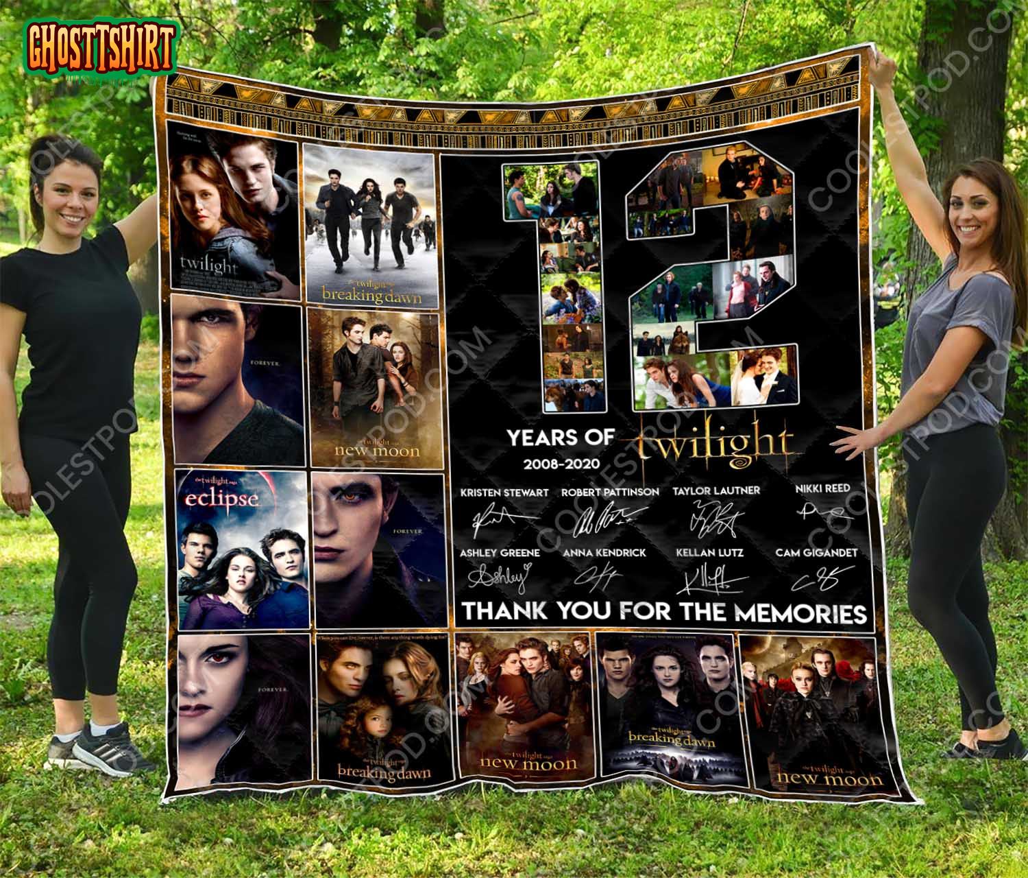 12 Years Of Twilight 2008-2020 Quilt Blanket