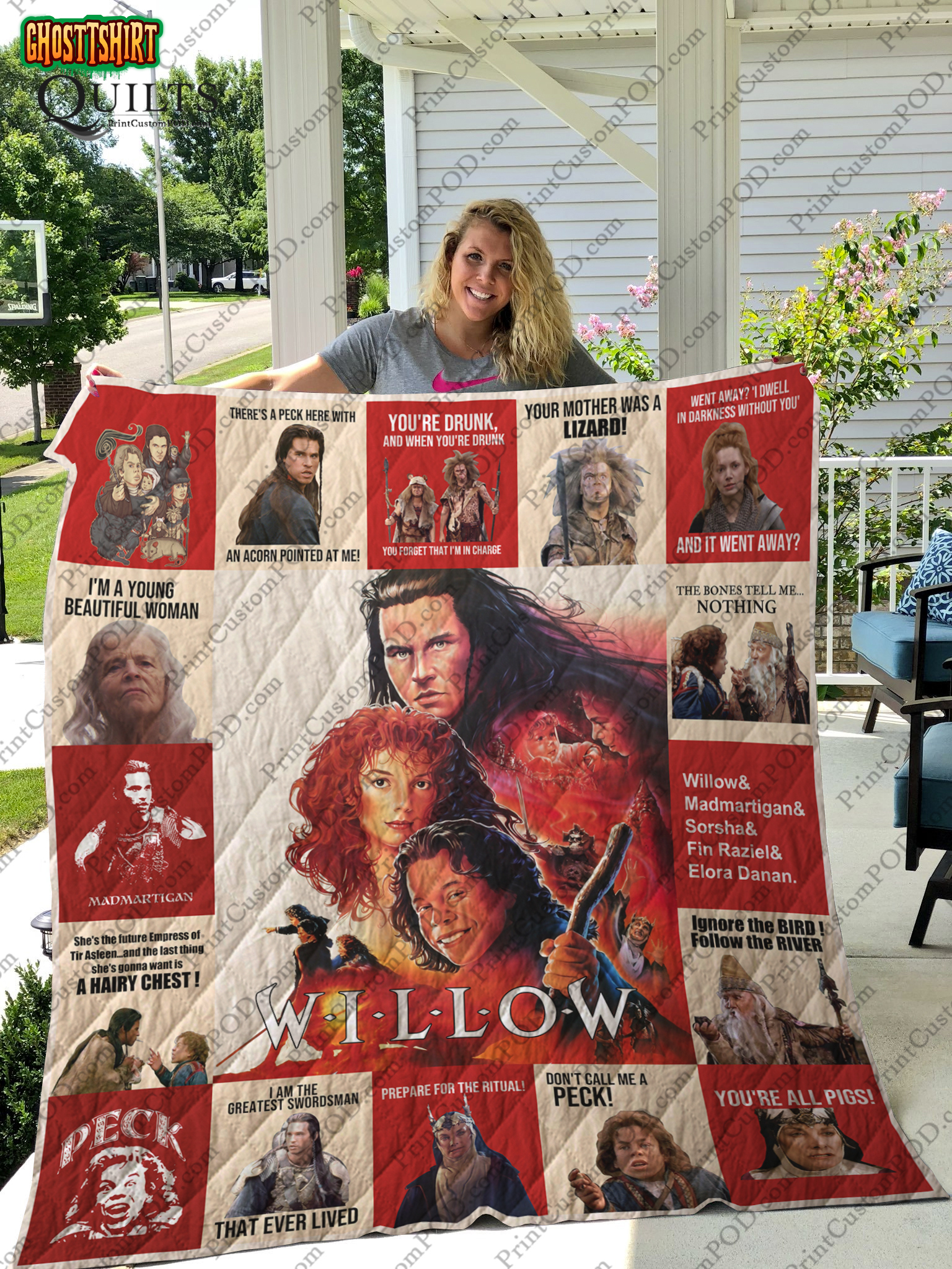 1988 Movie Willow Quilt For Fans