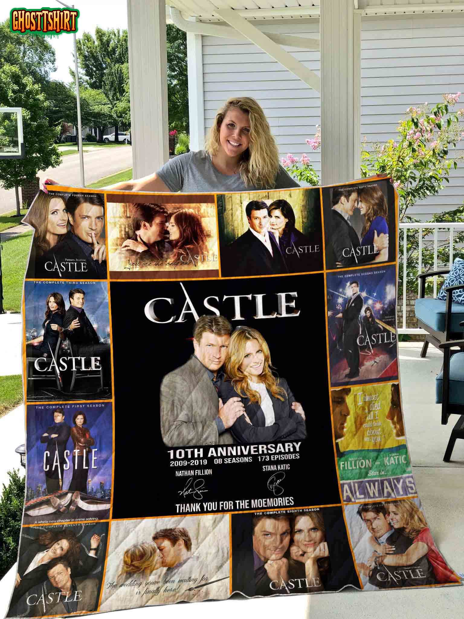 Castle (Tv Series) Quilt Blanket