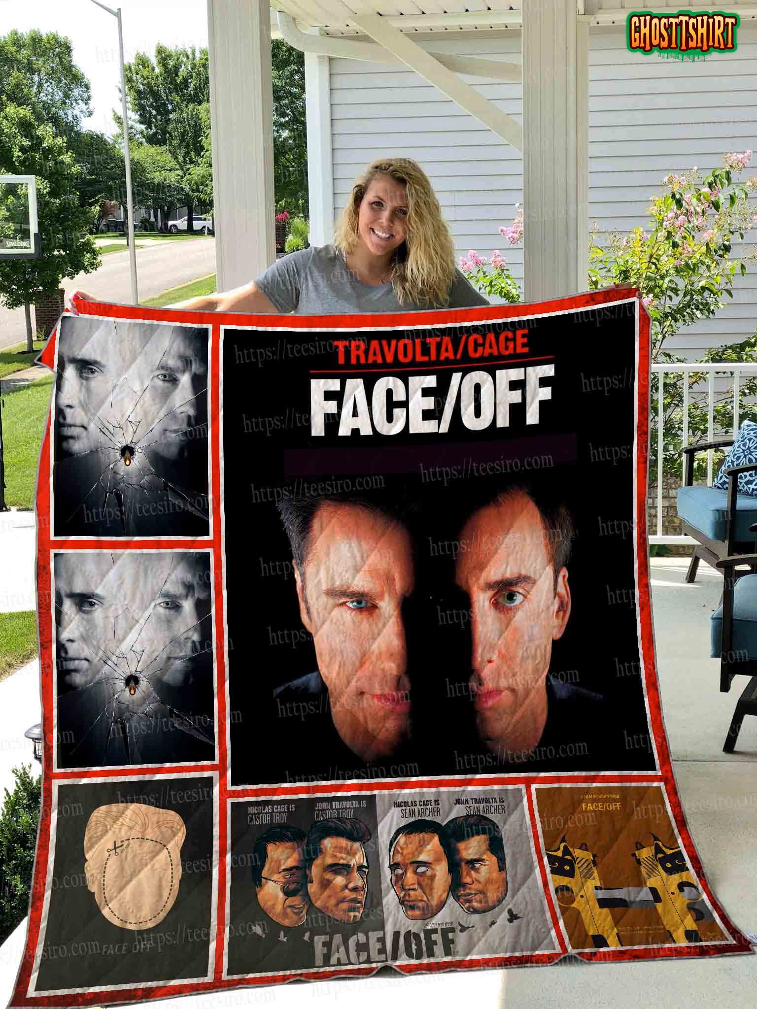 Face.off 1997 Quilt Blanket