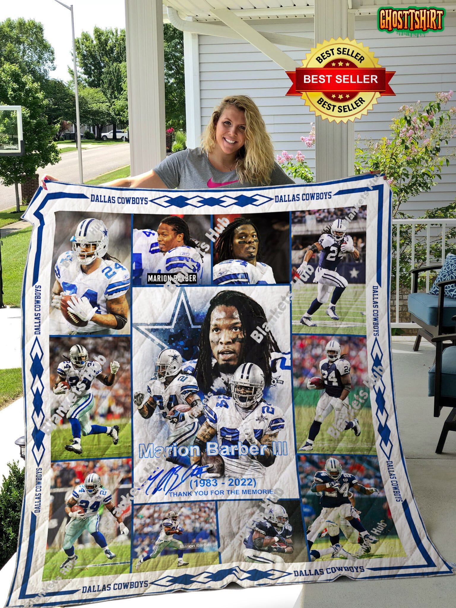 dallas cowboys fleece blanket