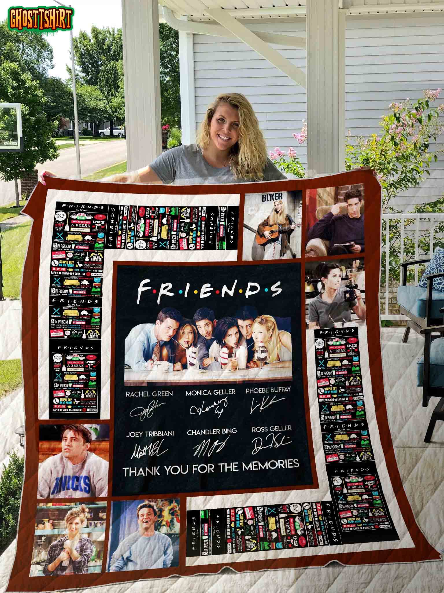 Friends (Tv Show) Quilt Blanket