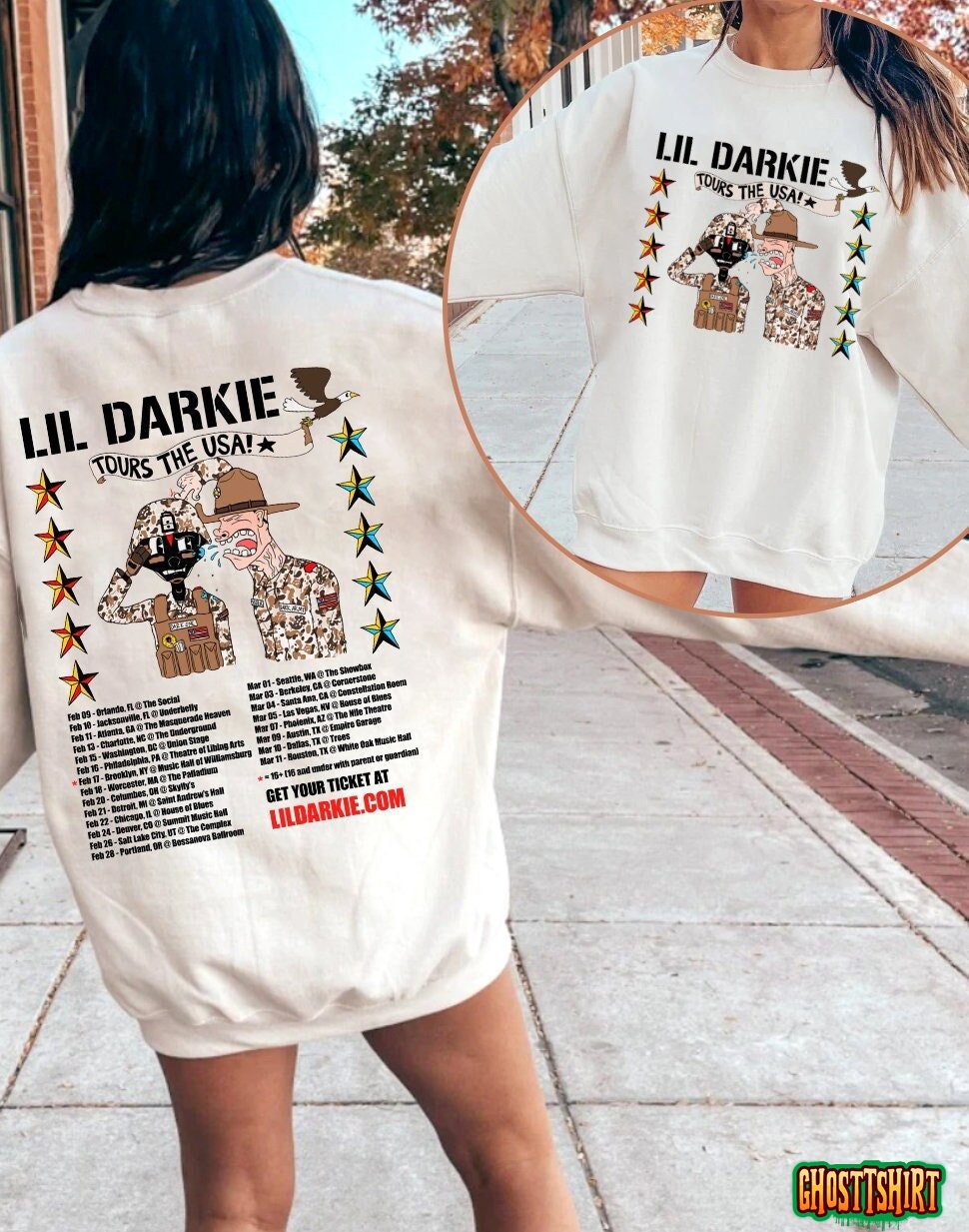 Lil Darkie 2023 Tour Shirt