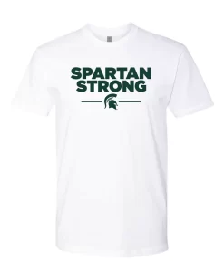 Spartan Strong White Unisex T-Shirt