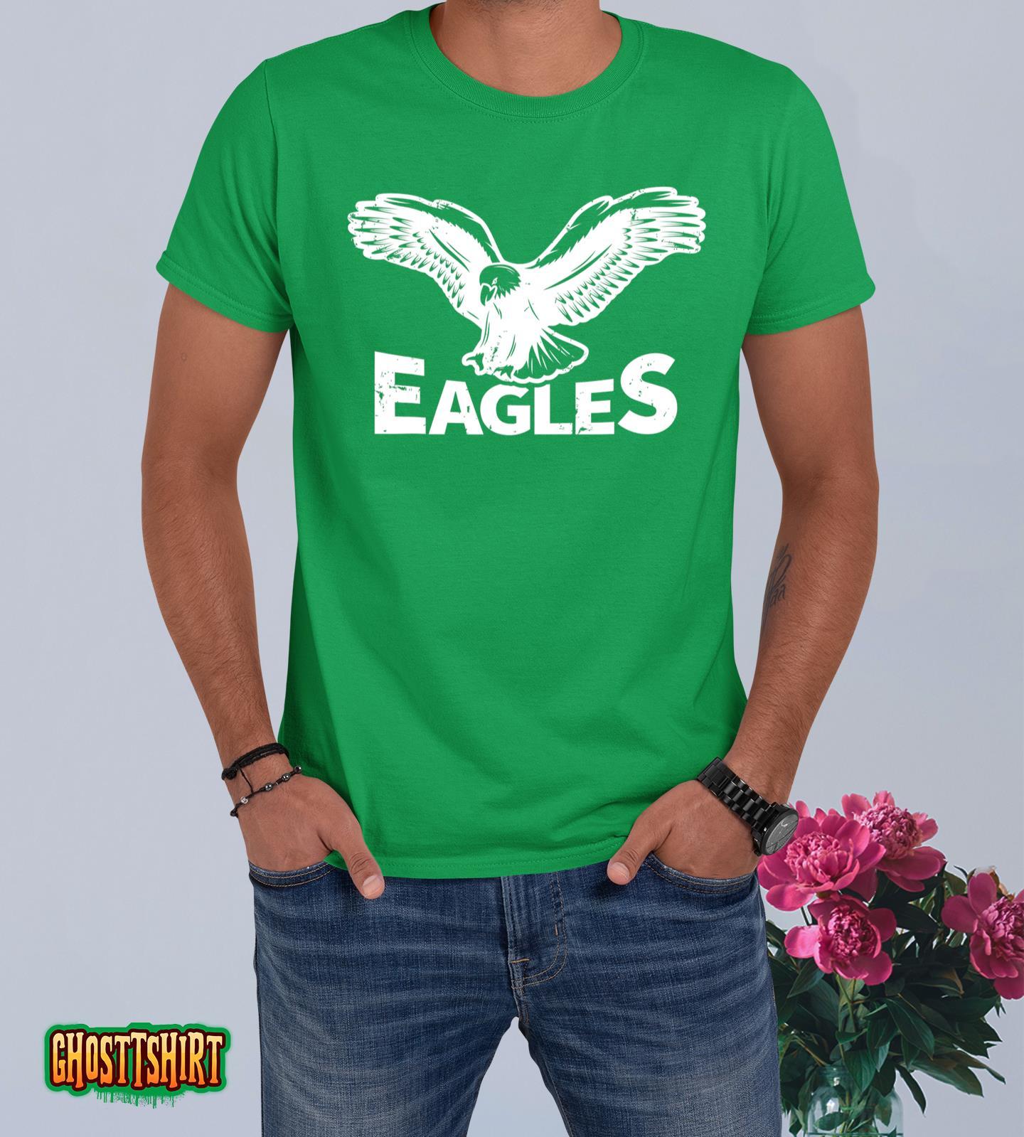 Eagles Fly Vintage Eagles Flying Bird Inspirational T-Shirt