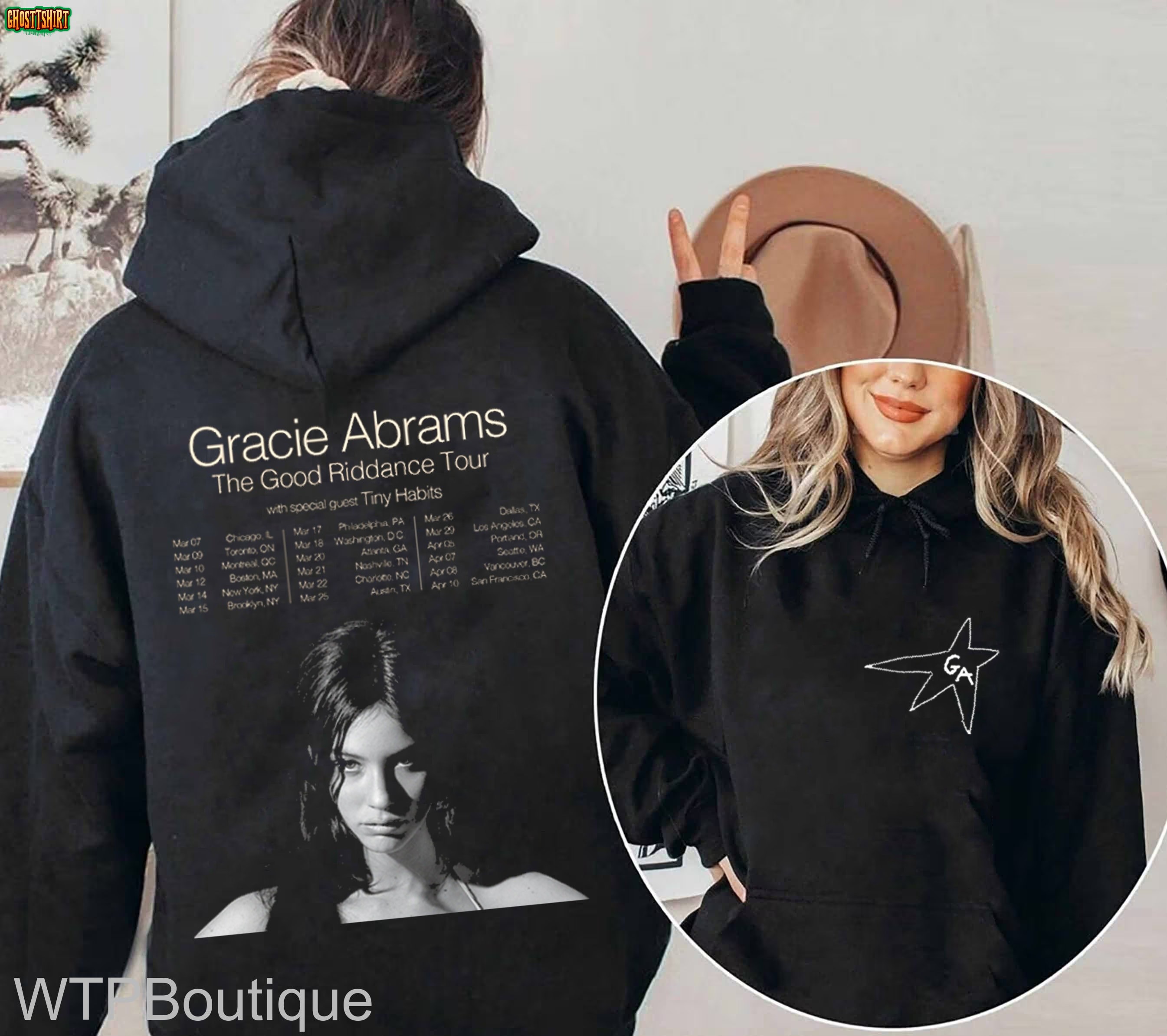 Gracie Abrams The Good Riddance Tour 2023 Shirt