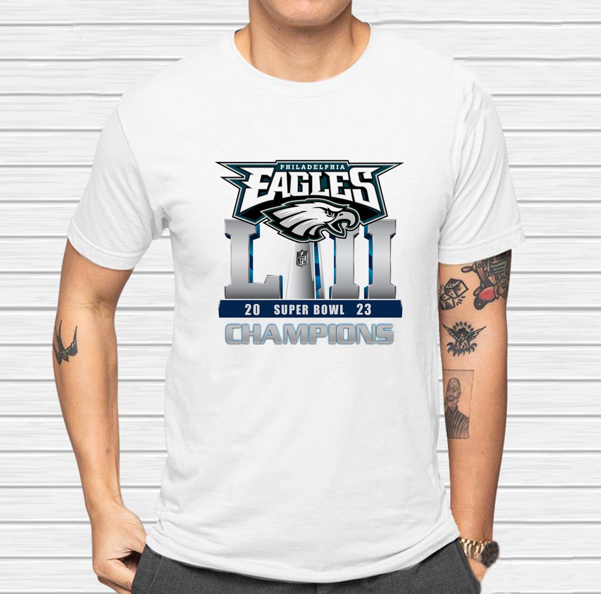 Philadelphia Eagles 2023 Super Bowl Champion T-Shirt