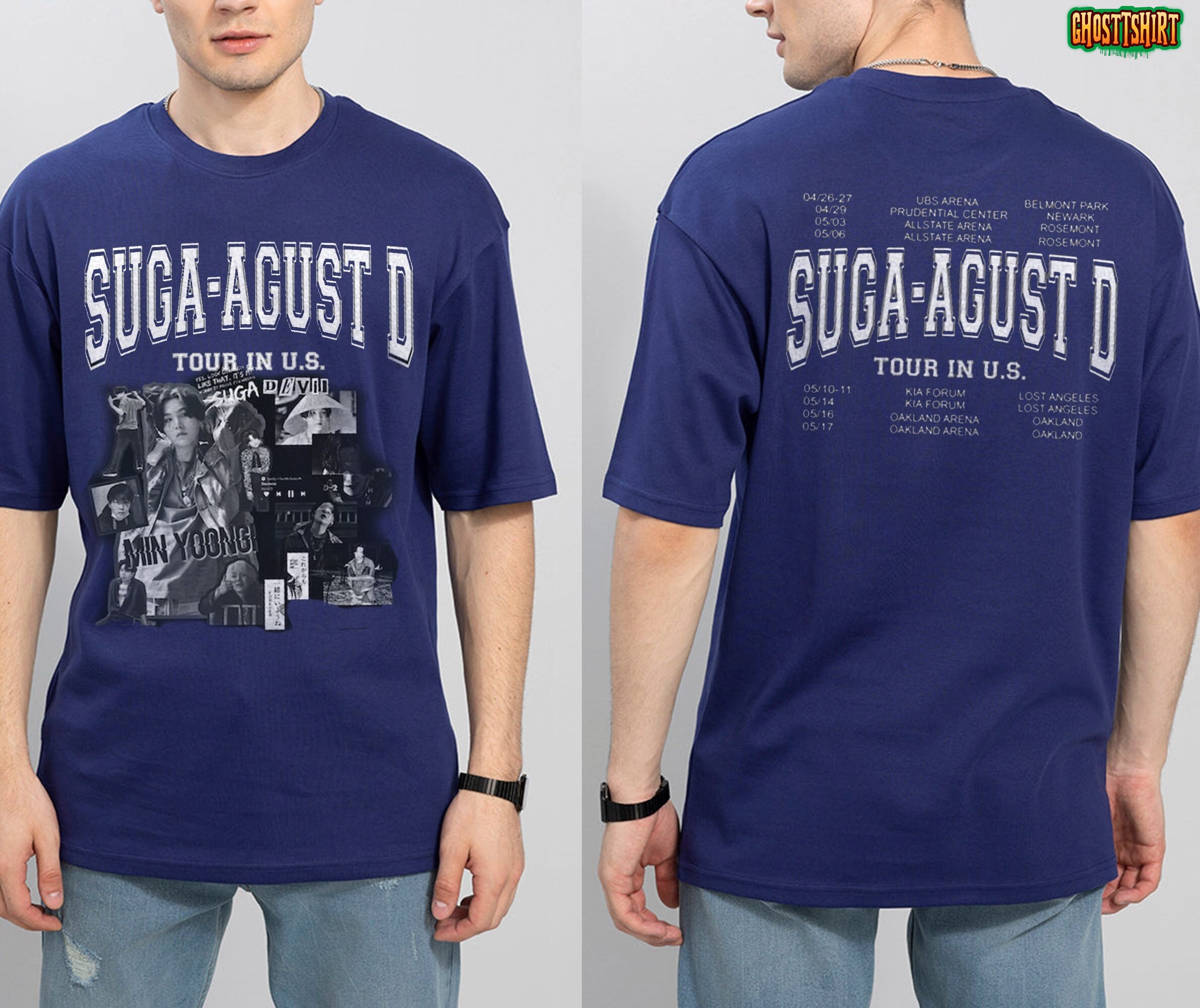 SUGA Agust D Tour In US 2023 Unisex TShirt
