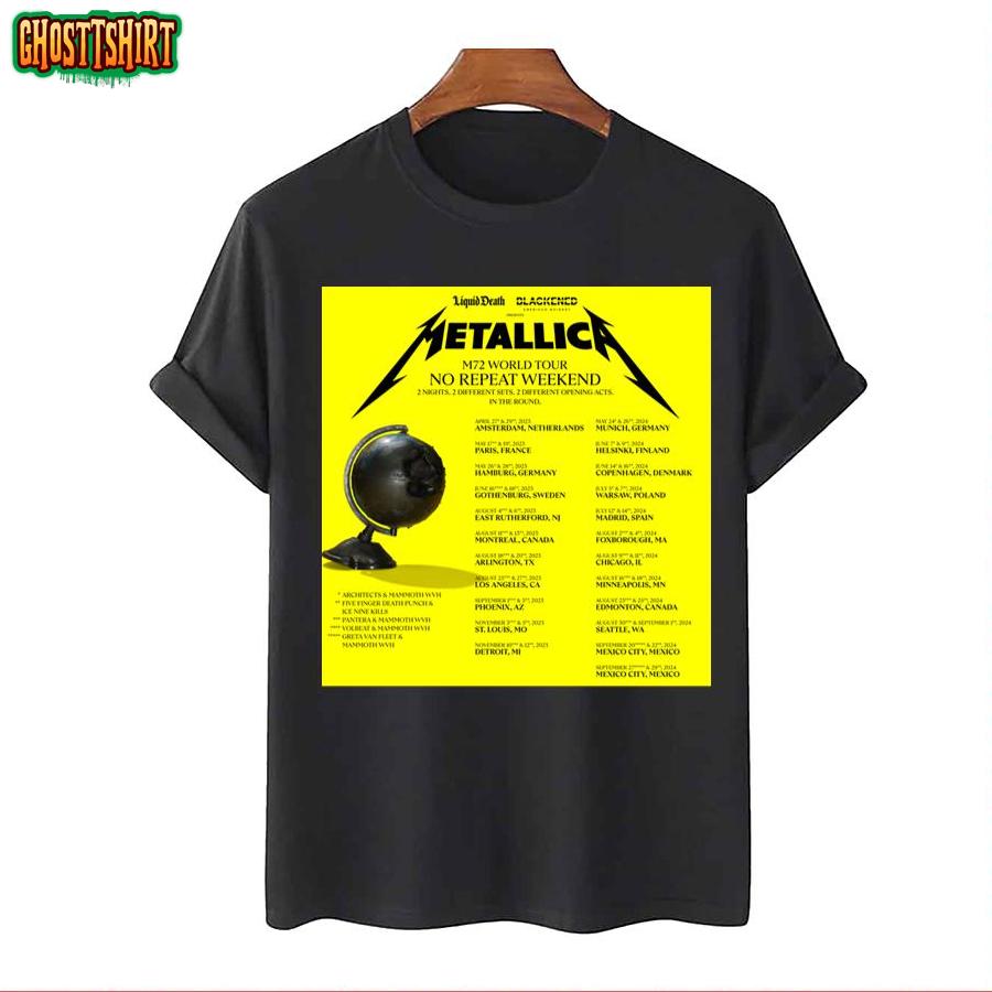 The M72 World Dates 2023 New Tour T-Shirt