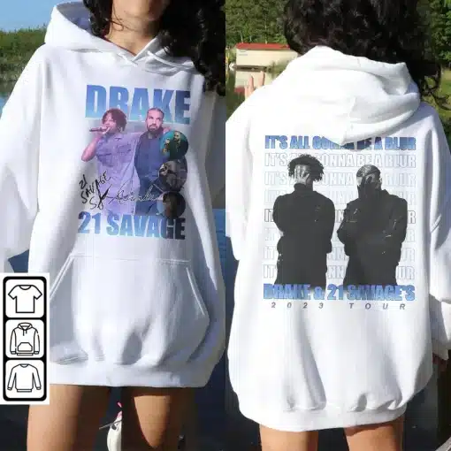 Drake 21 Savage It’s All A Blur Tour 2023 Shirt