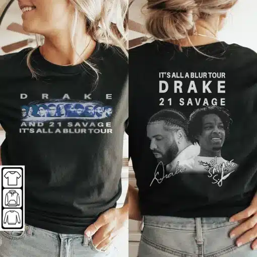 Drake and 21 Savage Tour 2023 Shirt